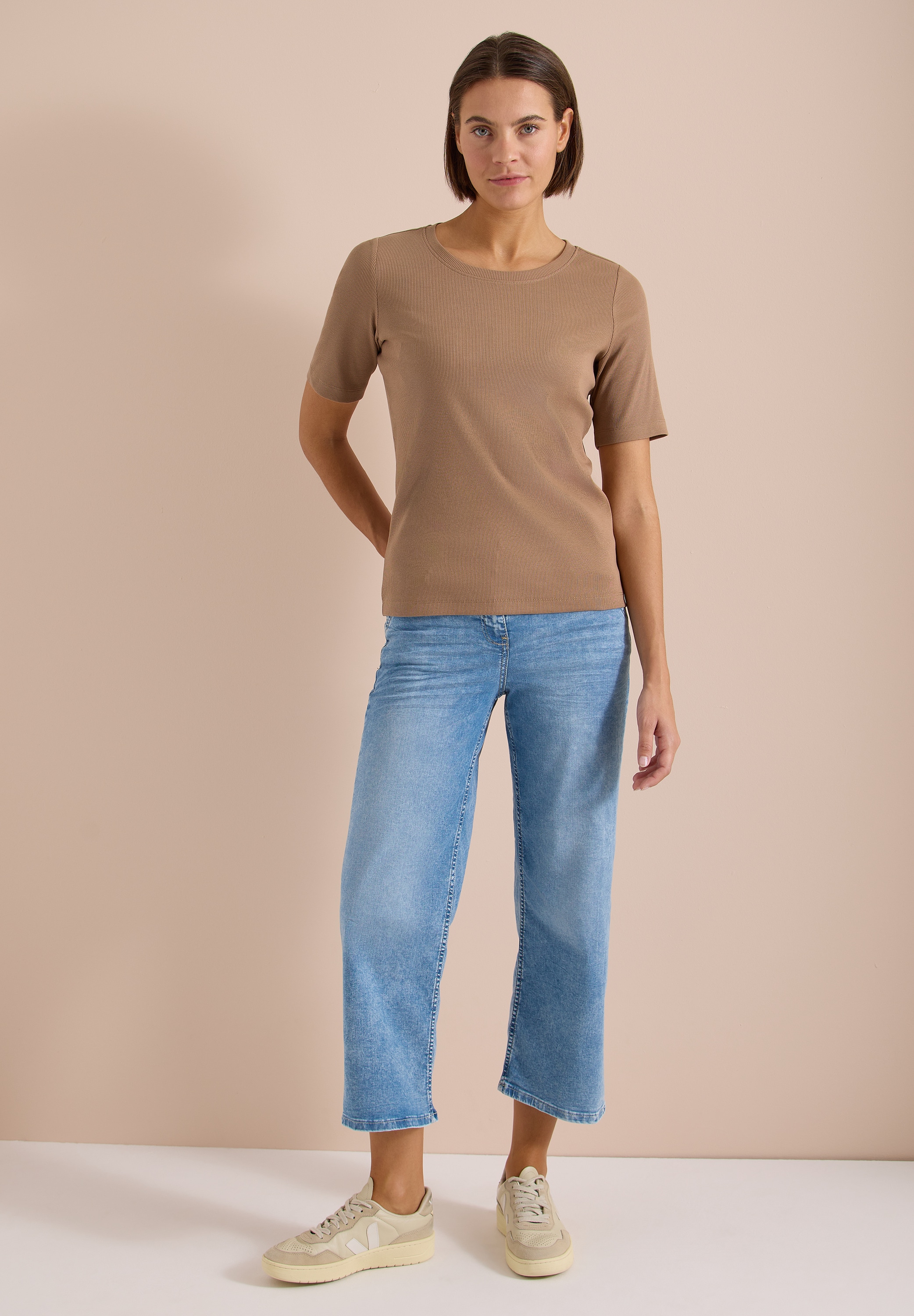 Cecil T-Shirt mit Rundhalsausschnitt