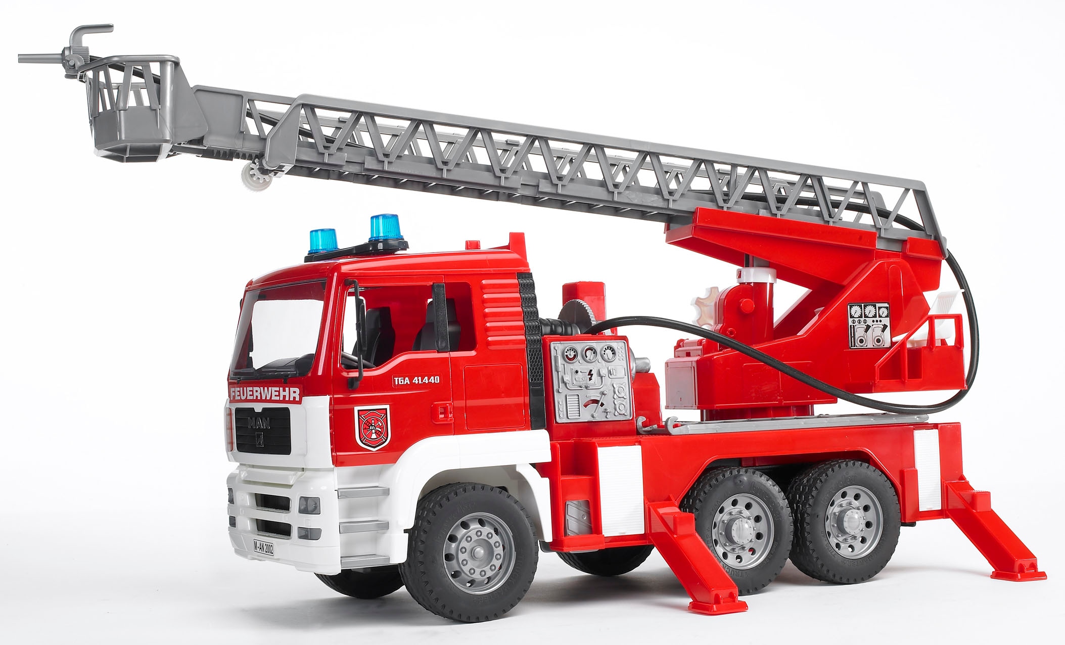 Spielzeug-Feuerwehr »MAN Feuerwehr mit Drehleiter Licht&Sound 47 cm (02771)«