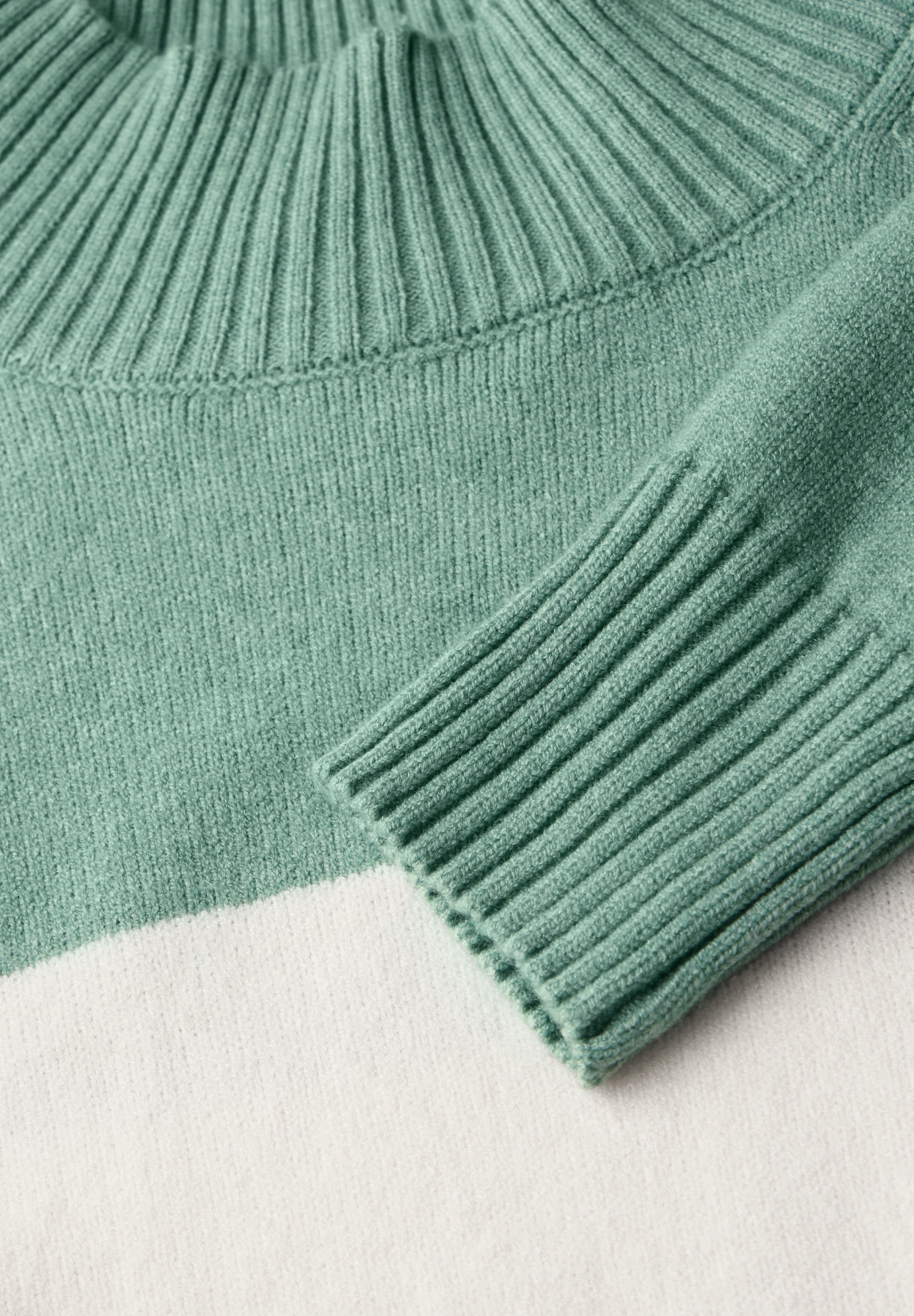 STREET ONE Strickpullover, aus softem Materialmix