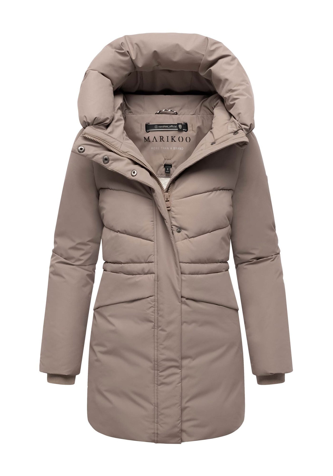 Marikoo Winterjacke »Delilah«, mit warmem Teddyfleece im inneren