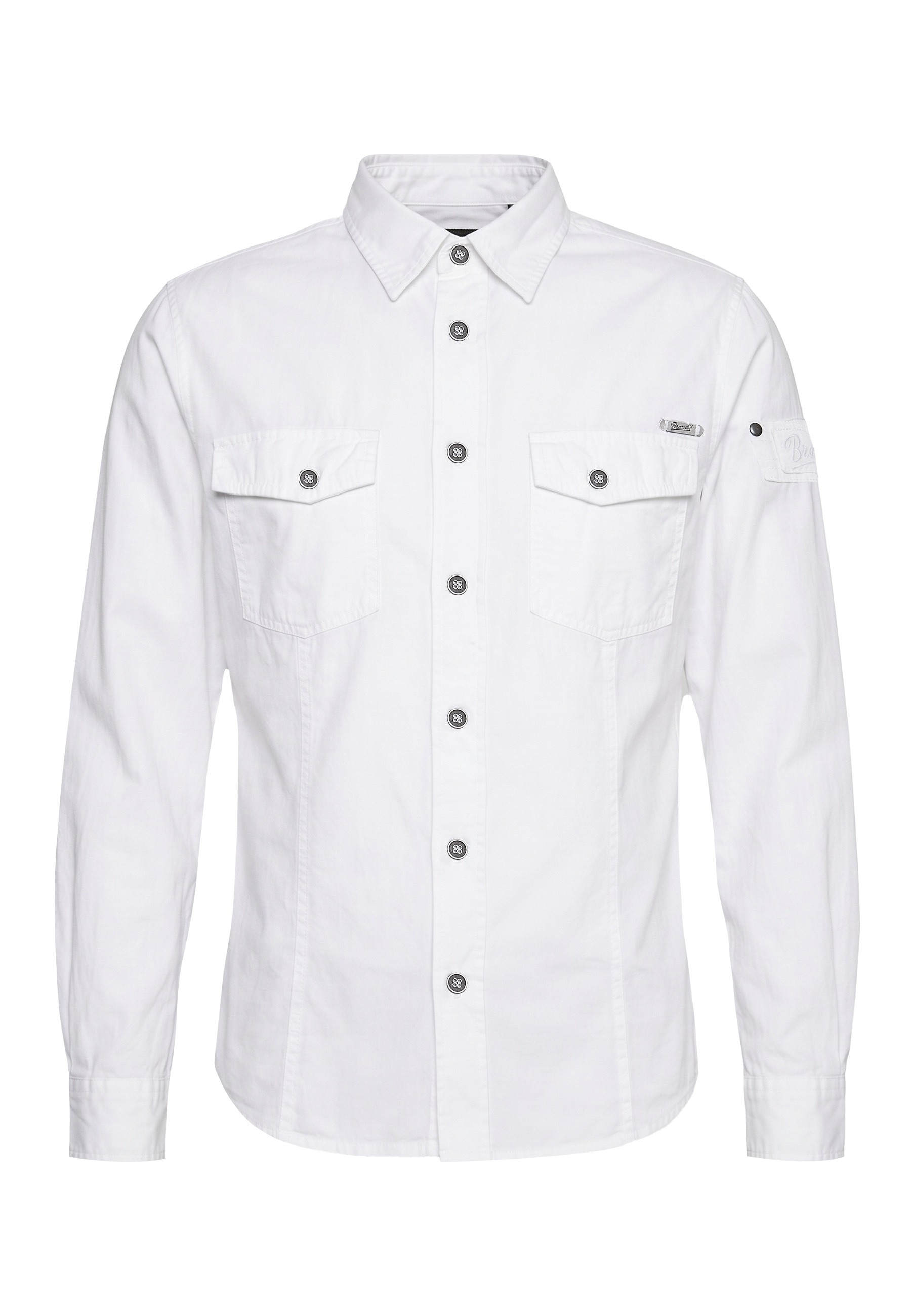 Brandit Langarmhemd "Brandit Herren Slim Worker Shirt" 1 Stk.
