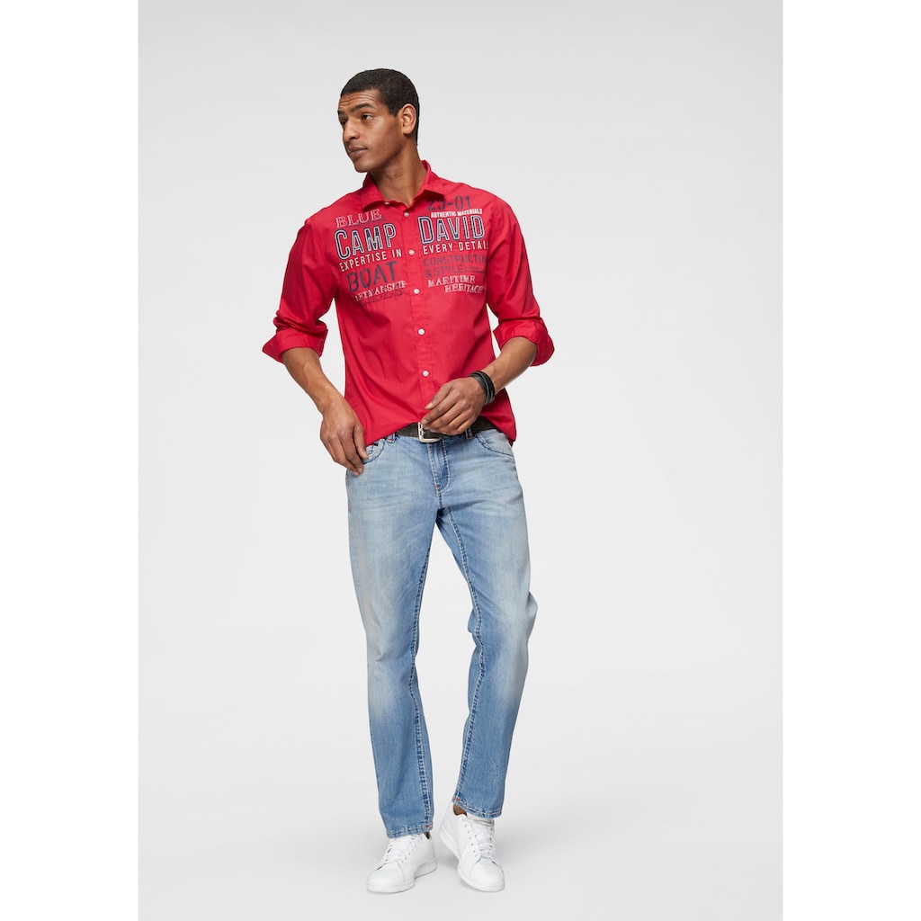 CAMP DAVID Loose-fit-Jeans