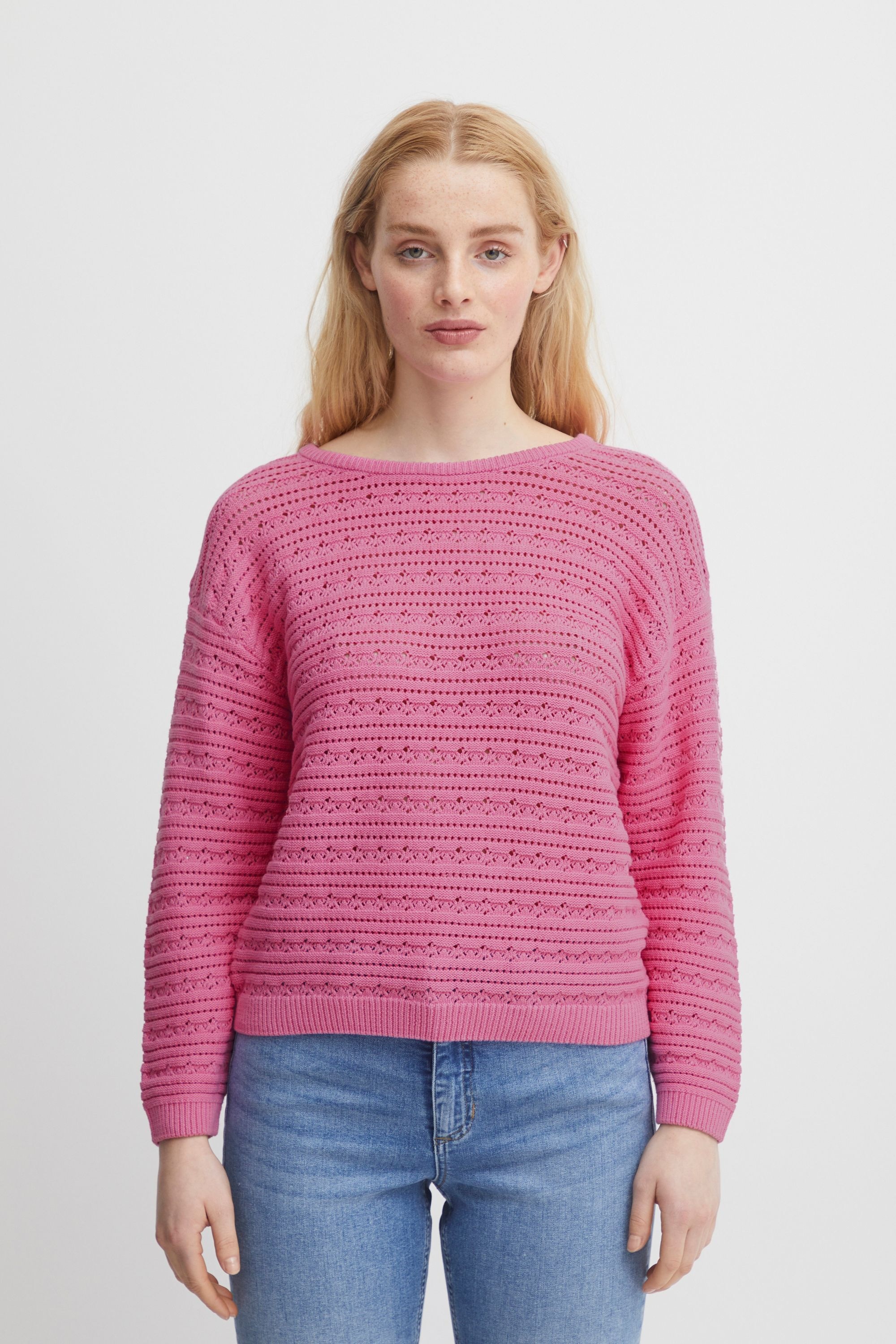 Ichi Strickfleece-Pullover »Strickpullover IHMarion«