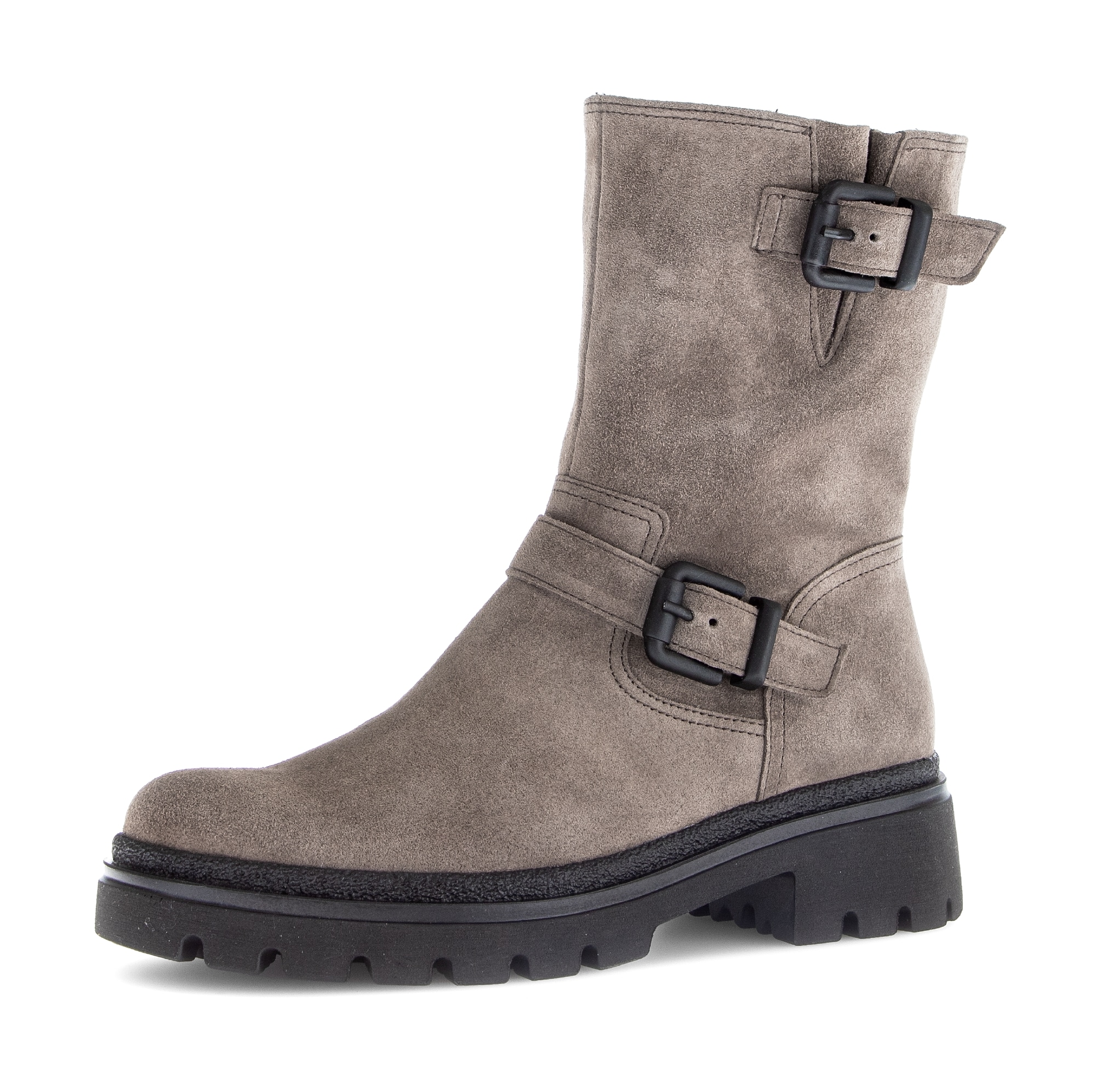 Gabor Bikerboots "FLORENZ", Blockabsatz, Stiefelette mit Zierschnalle und i günstig online kaufen