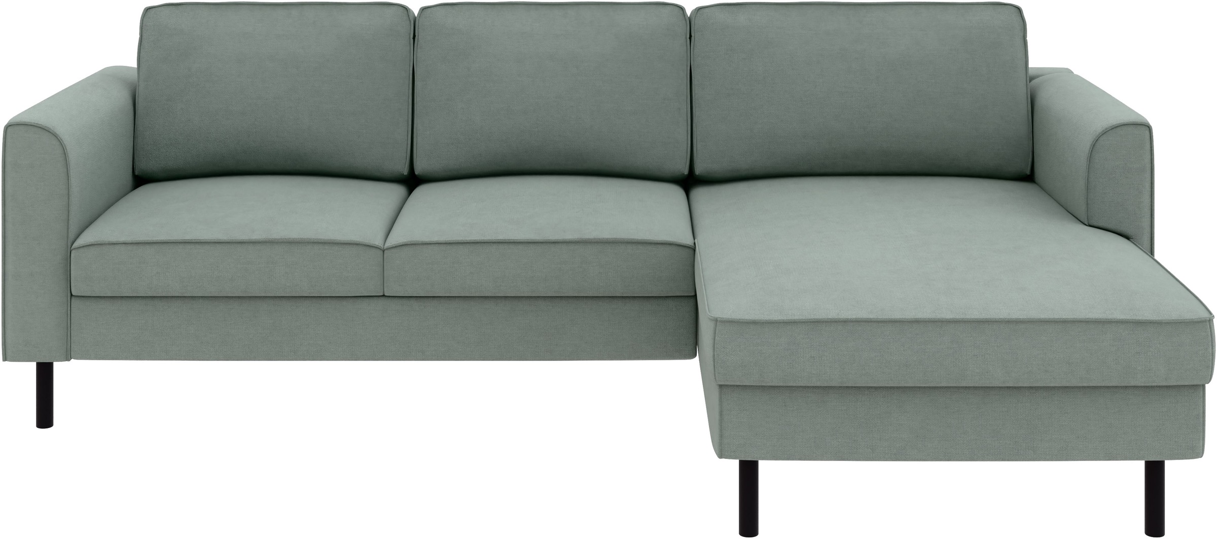 Home affaire Ecksofa »Booster Couch wahlweise mit Schlaffunktion und Bettkasten-auch in Cord«, Recamiere beidseitig montierbar, Sofa in L-Form, 232 cm