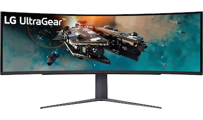 Curved-Gaming-Monitor »49GR85DC«, 124 cm/49 Zoll, 5120 x 1440 px, DQHD, 1 ms...