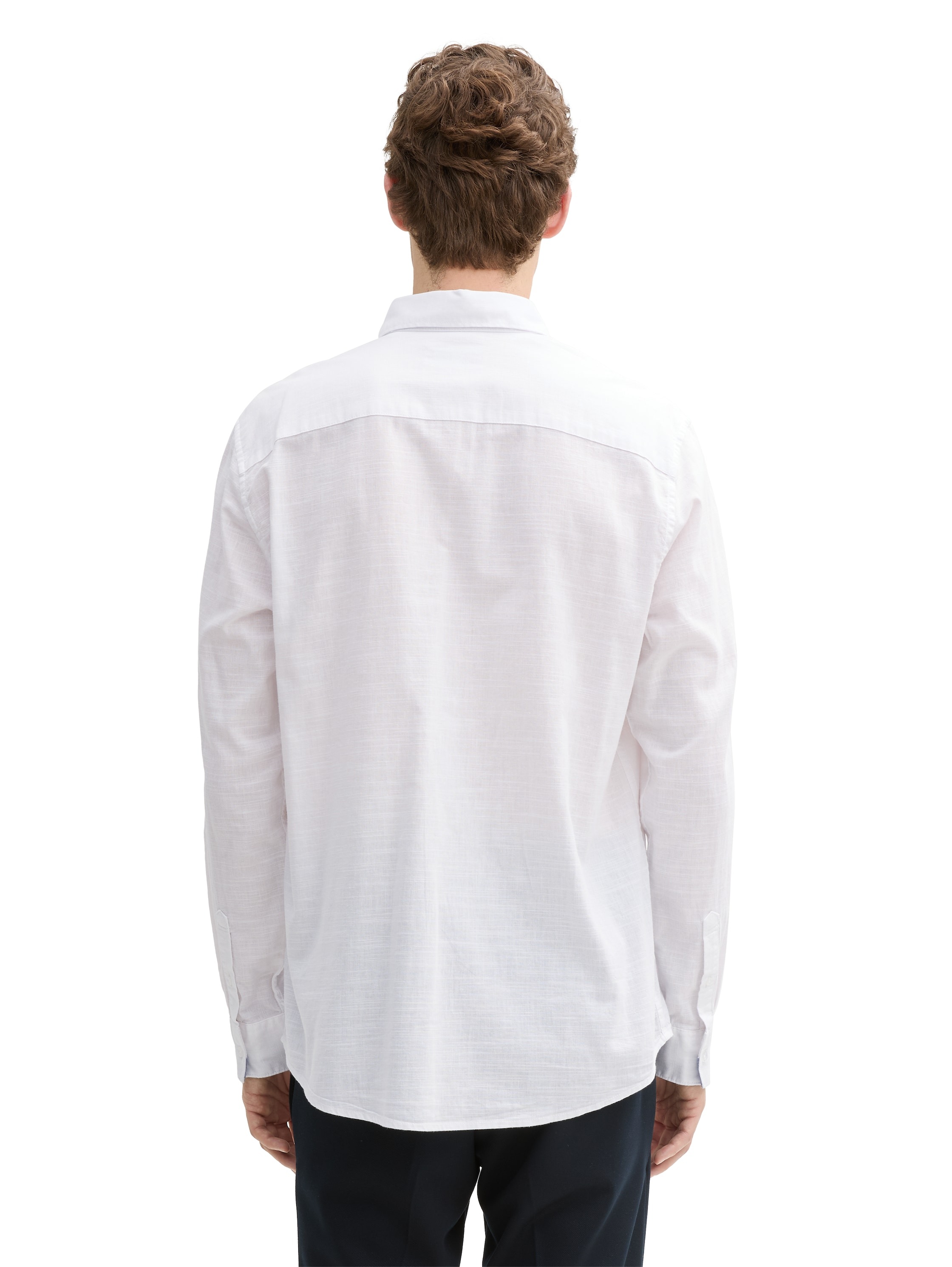 TOM TAILOR Langarmhemd, mit Logo Stickerei günstig online kaufen