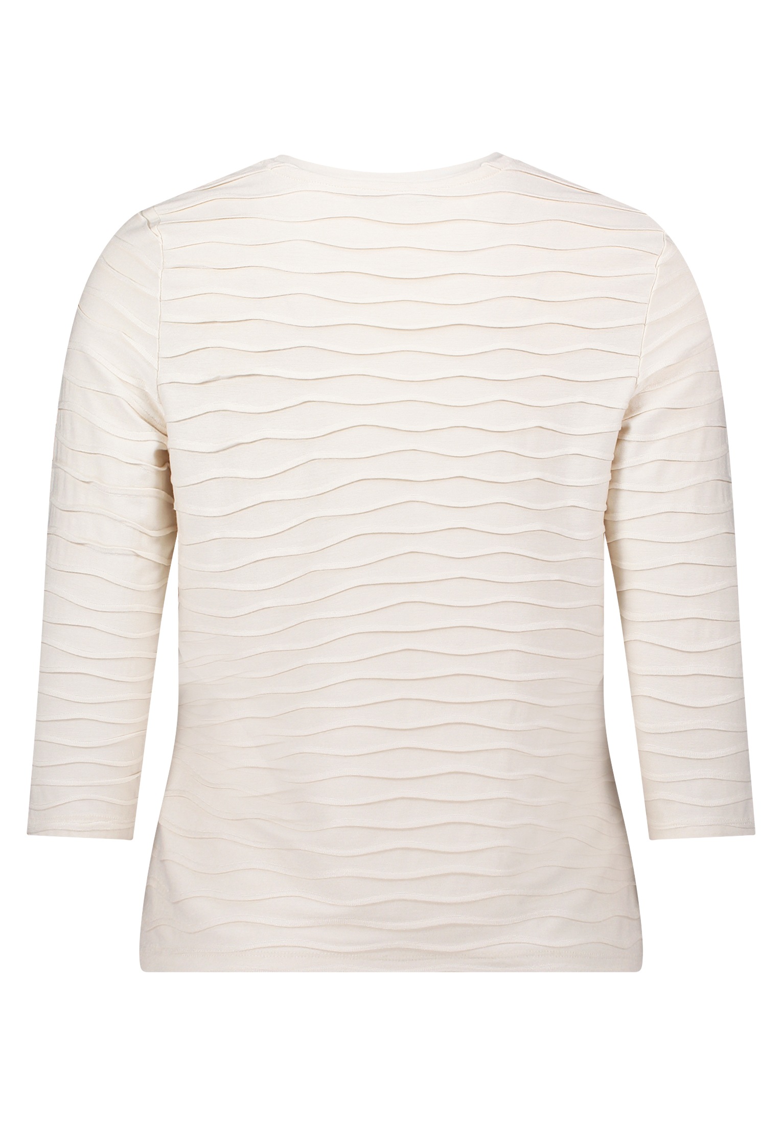 Betty Barclay 3/4-Arm-Shirt "Betty Barclay Damen Basic Shirt mit Wellenstru günstig online kaufen