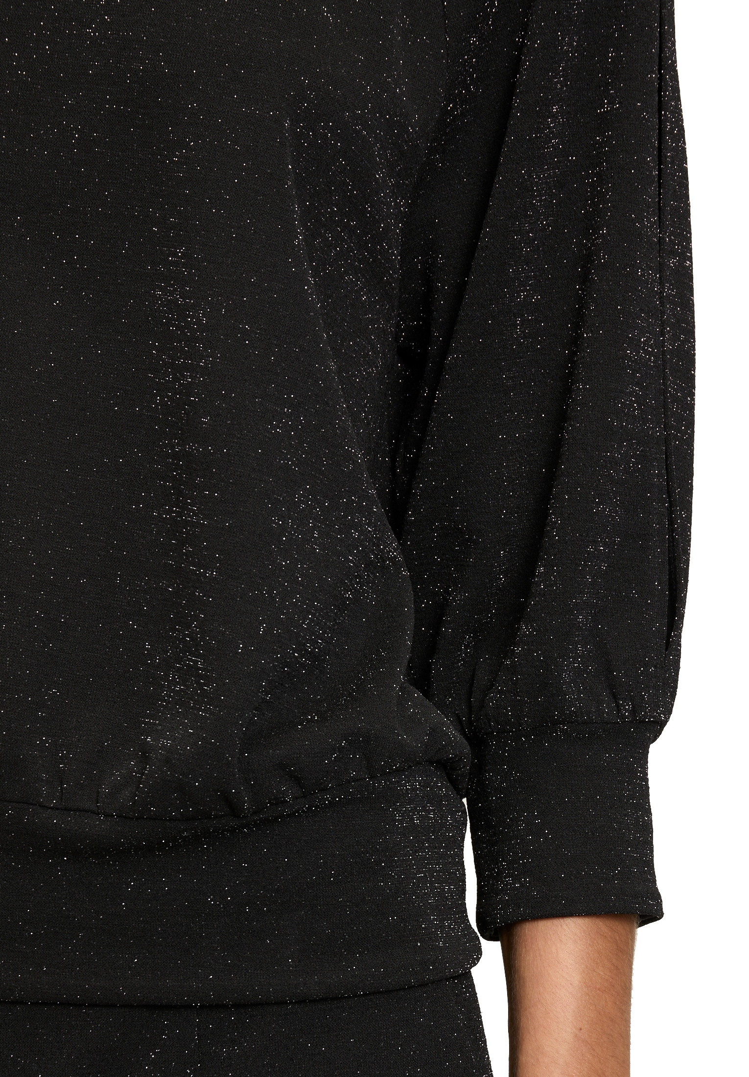 Betty Barclay 3/4-Arm-Shirt »Betty Barclay Damen Oversize-Shirt im Glitzer-Look«, (1 tlg.), Material