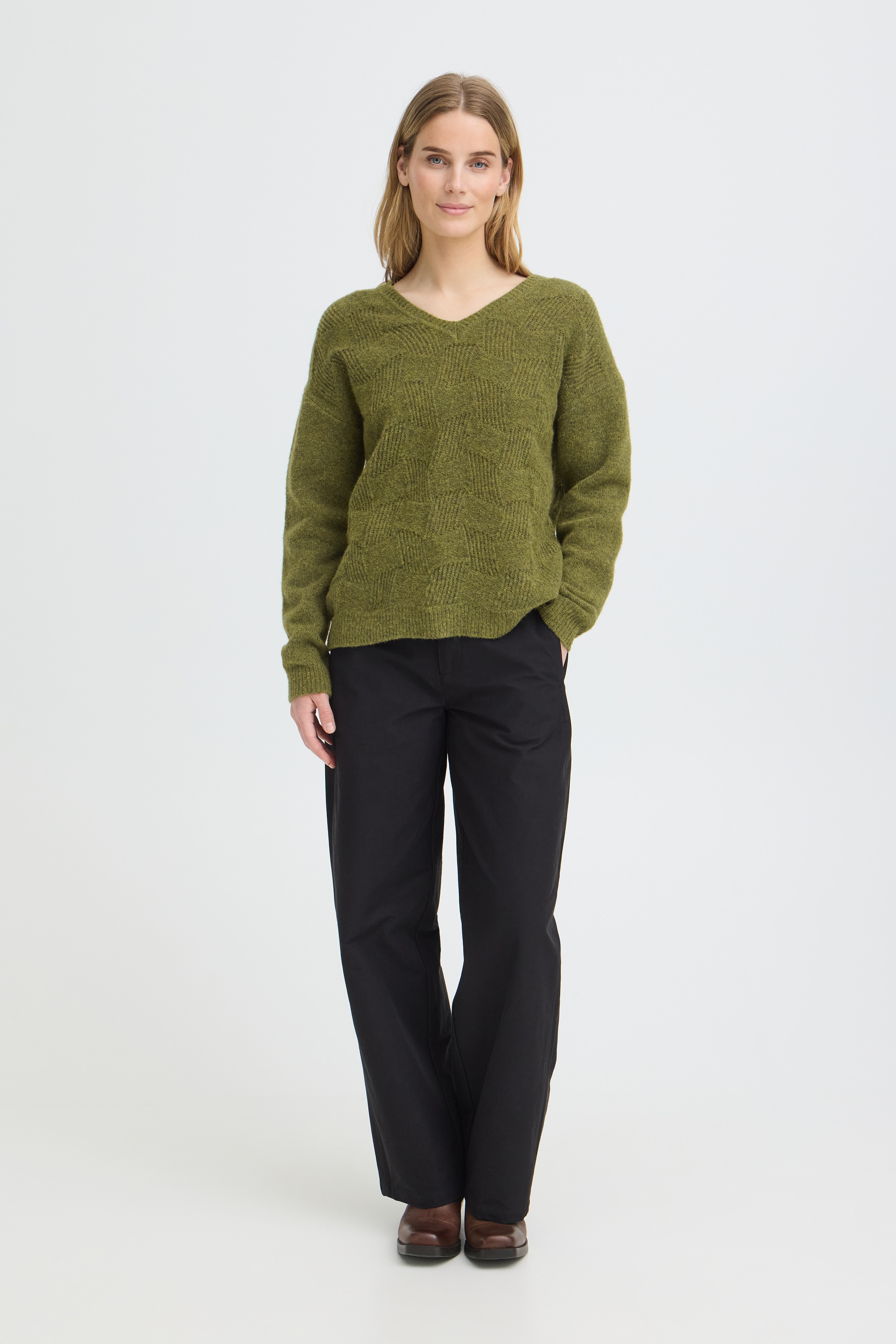 Pulz Jeans Strickpullover »Damen Langarm PZDAGMAR«