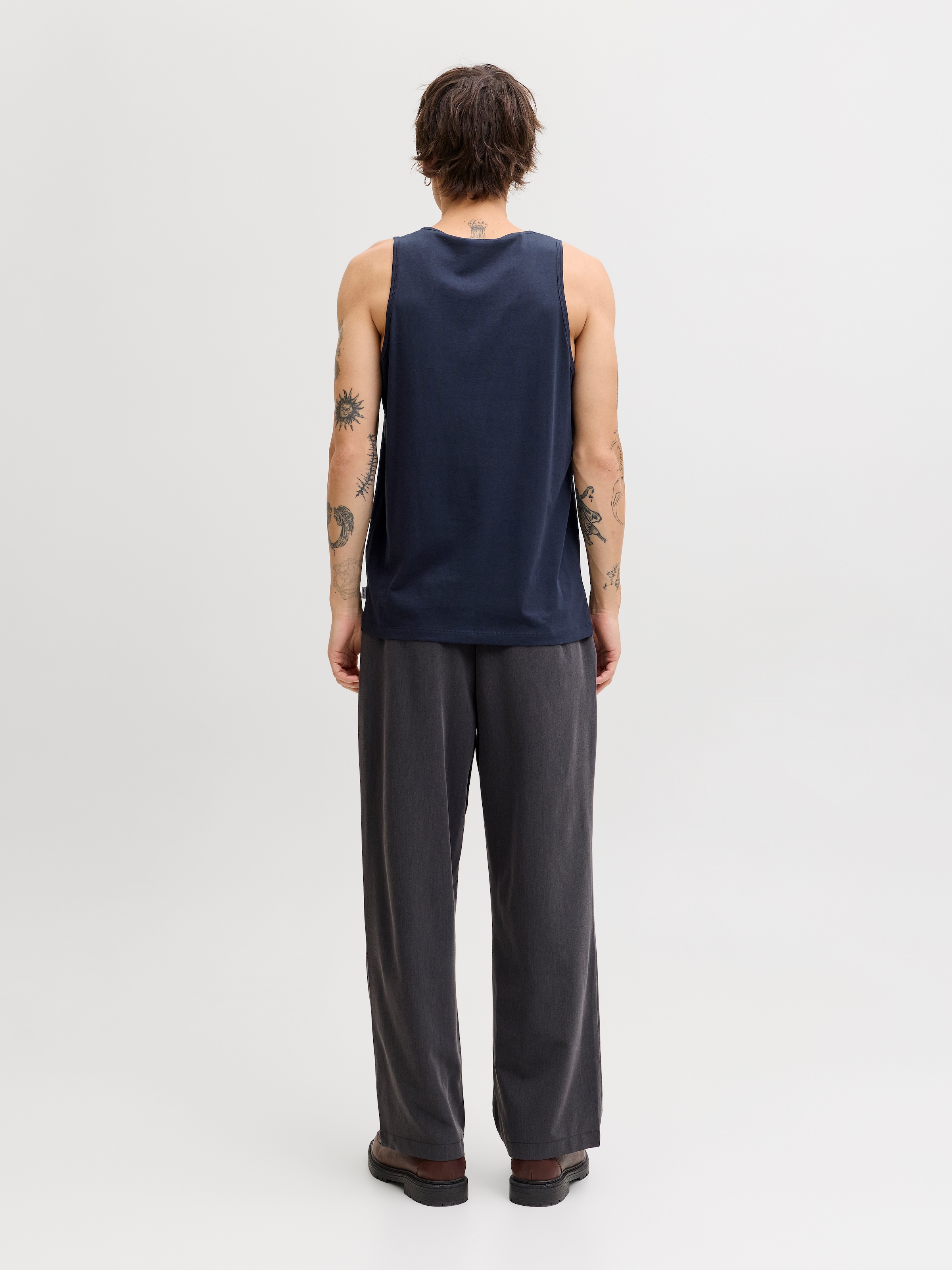 Jack & Jones Muscleshirt »JJEORGANIC BASIC TANKTOP NOOS« Baumwolle, Rundhalsausschnitt