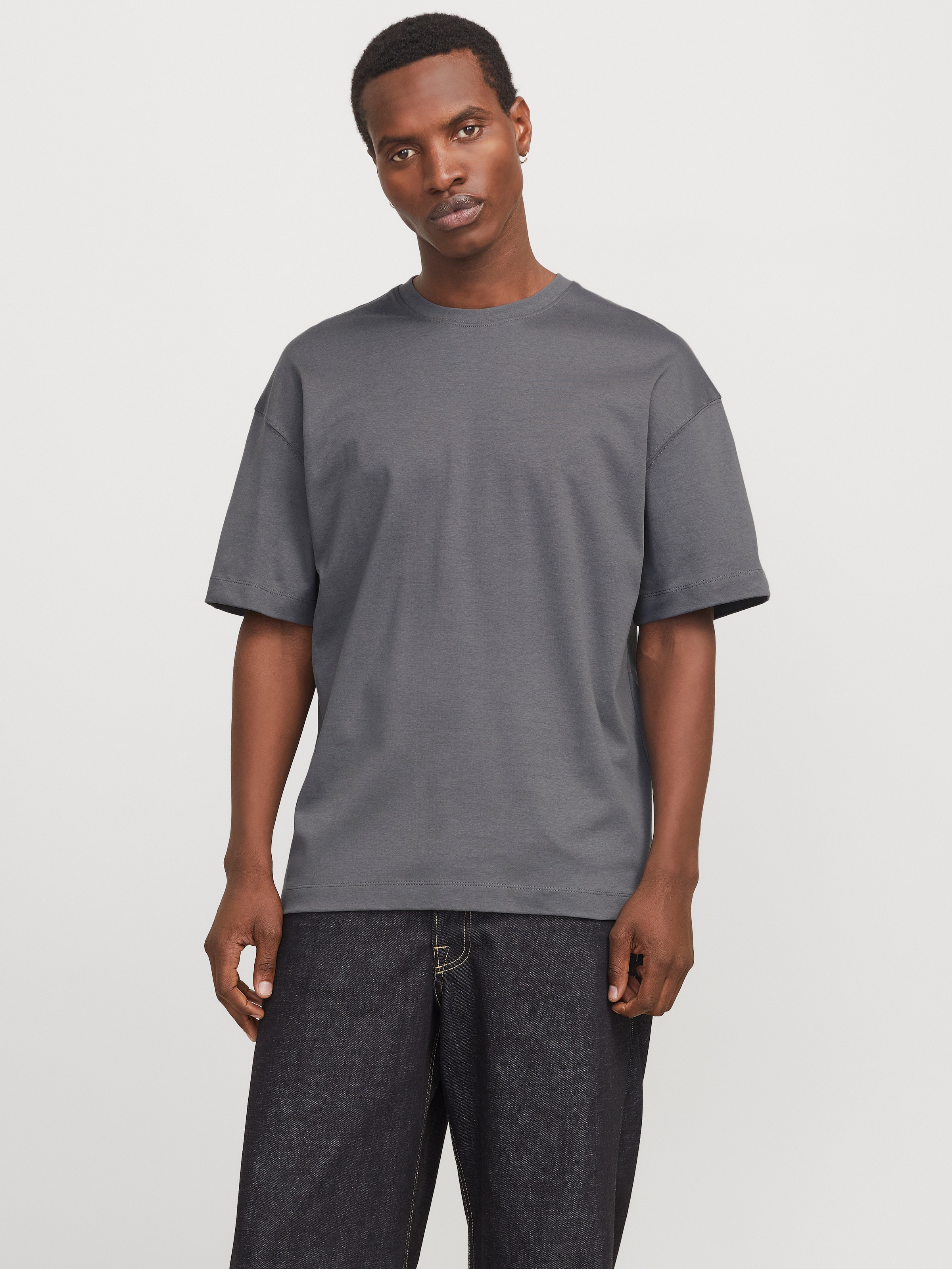 Jack & Jones "JJEURBAN EDGE TEE SS O-NECK NOOS" mit Rundhalsausschnitt günstig online kaufen