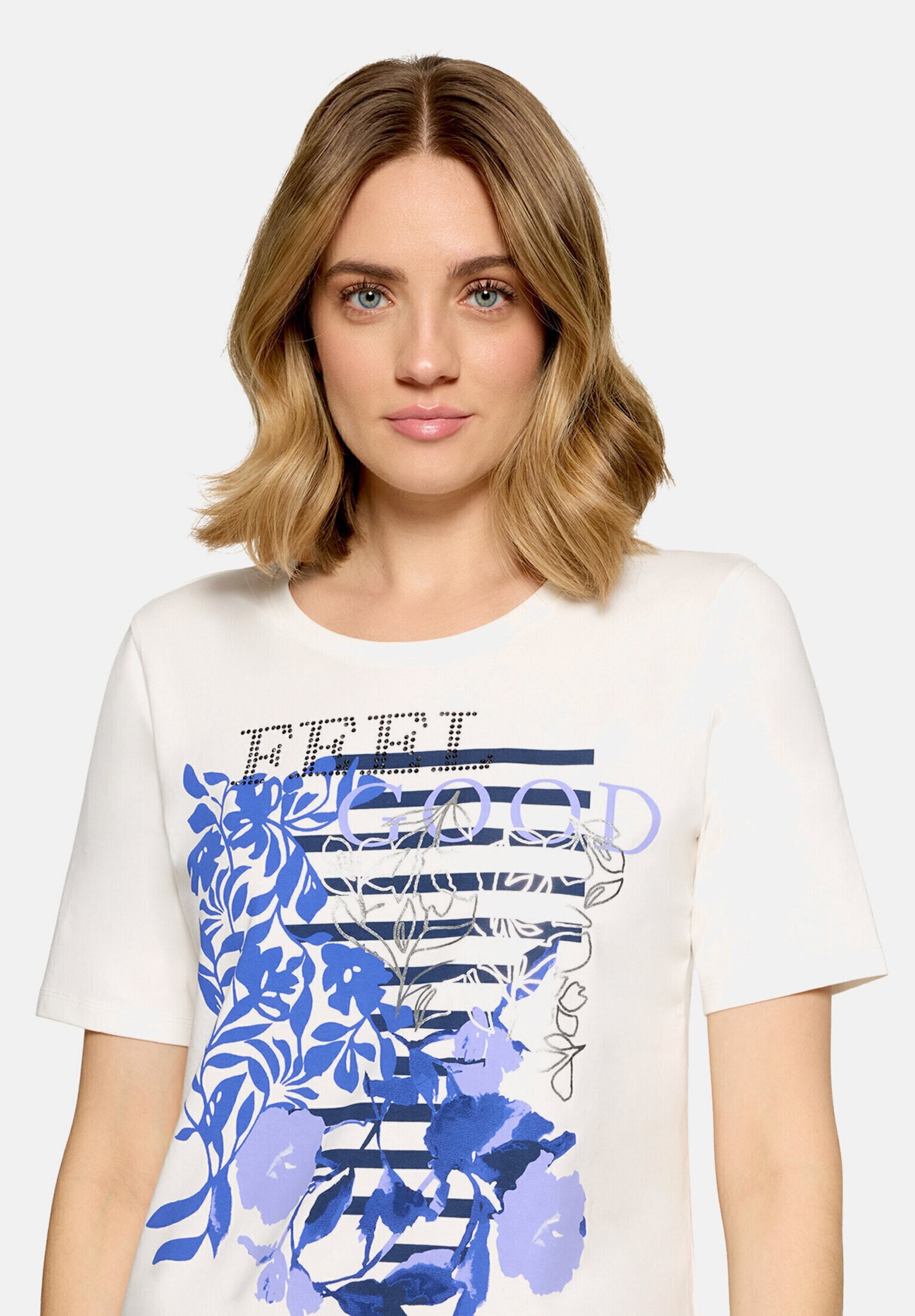 Betty Barclay Kurzarmshirt »Damen mit Placement« 1 tlg.