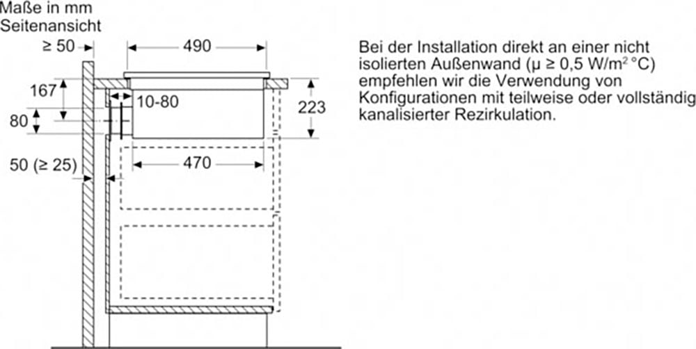 BOSCH Kochfeld mit Dunstabzug »PVQ711F15E«