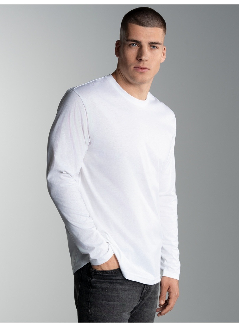 Thumbnail - Trigema T-Shirt "TRIGEMA Langarmshirt aus 100% Baumwolle" 1 Stk. tlg.