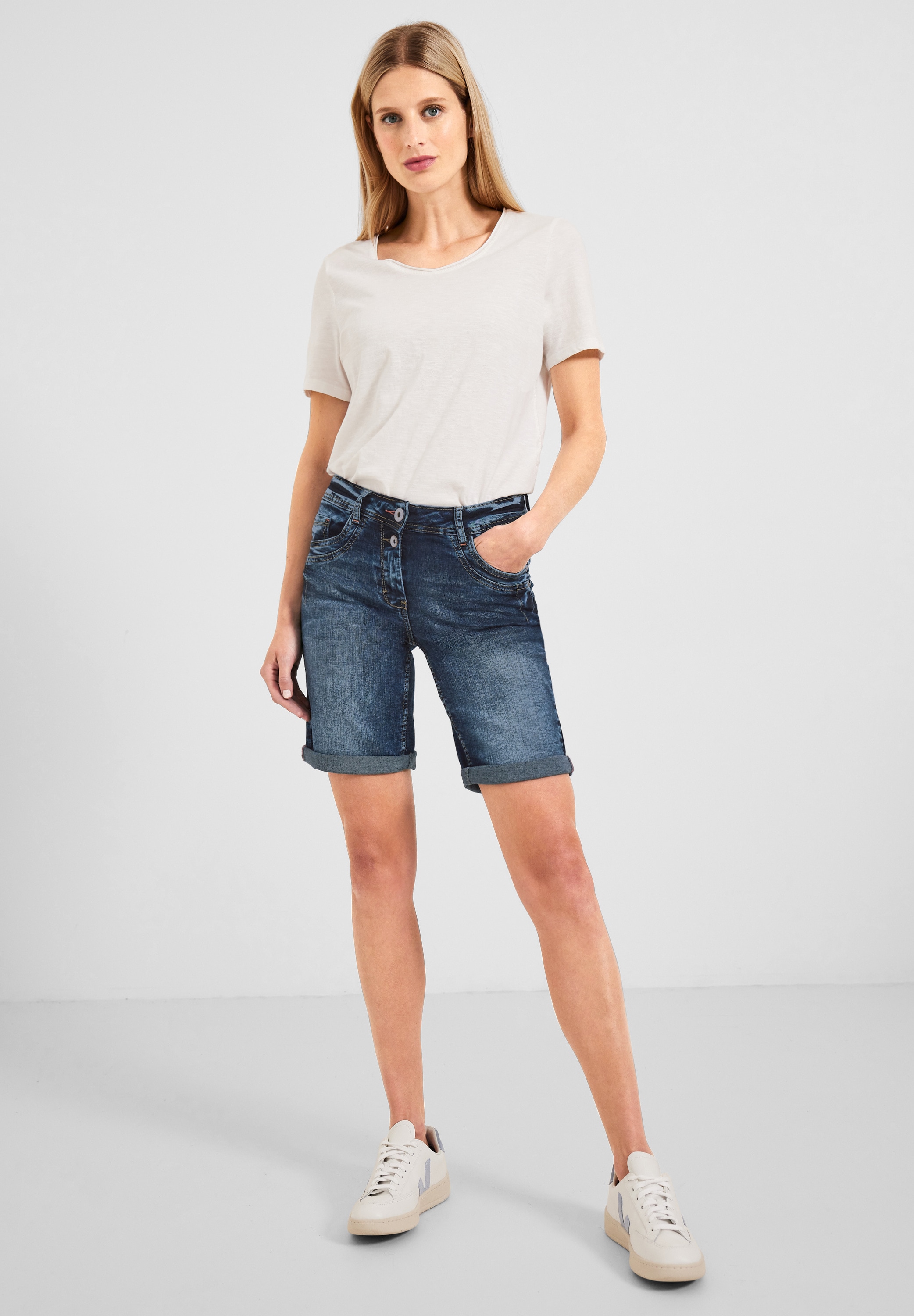 Cecil Gerade Jeans, 5-Pocket-Style