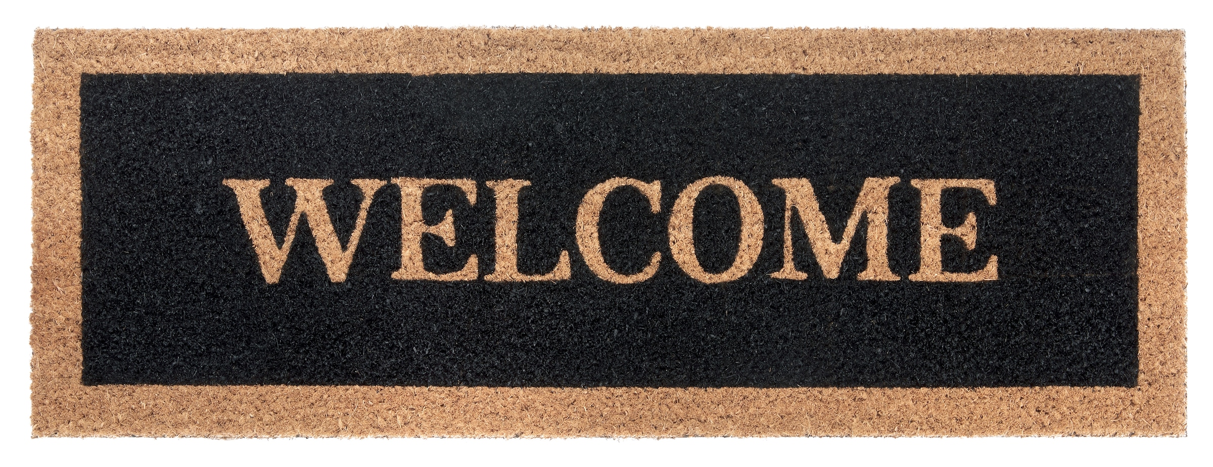 HANSE Home Fußmatte "Mix Mats Kokos Welcome Border, Türmatte" rechteckig 15 günstig online kaufen