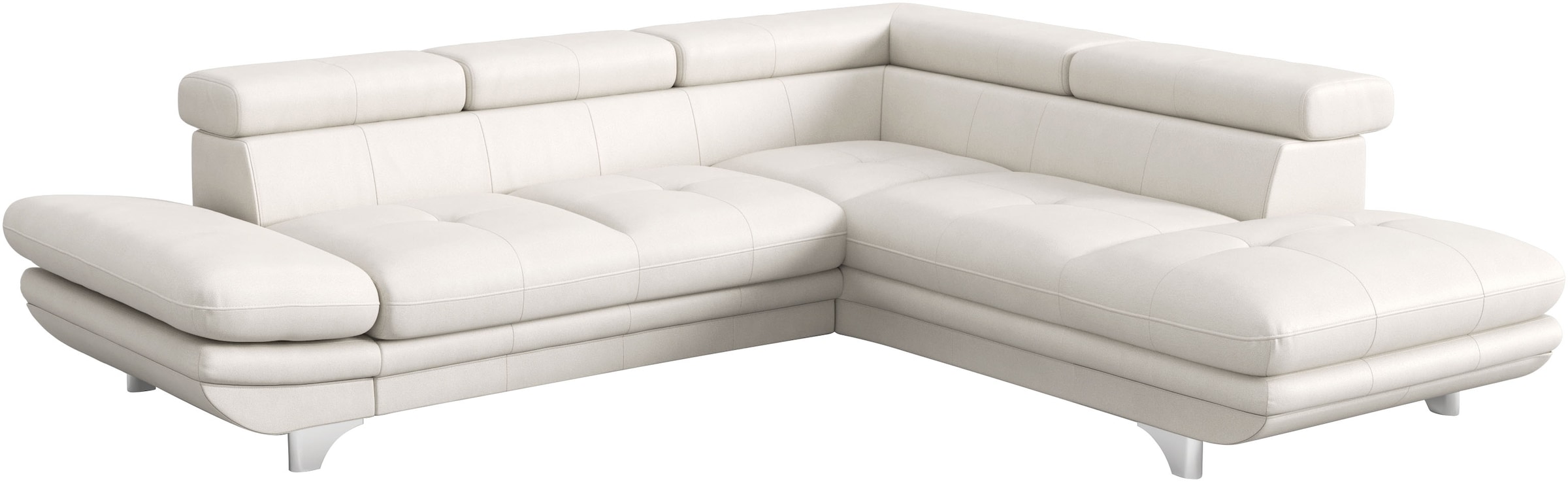 COTTA Ecksofa "Enterprise L-Form", mit Arm- & Kopfteilverstellung, wahlweis günstig online kaufen