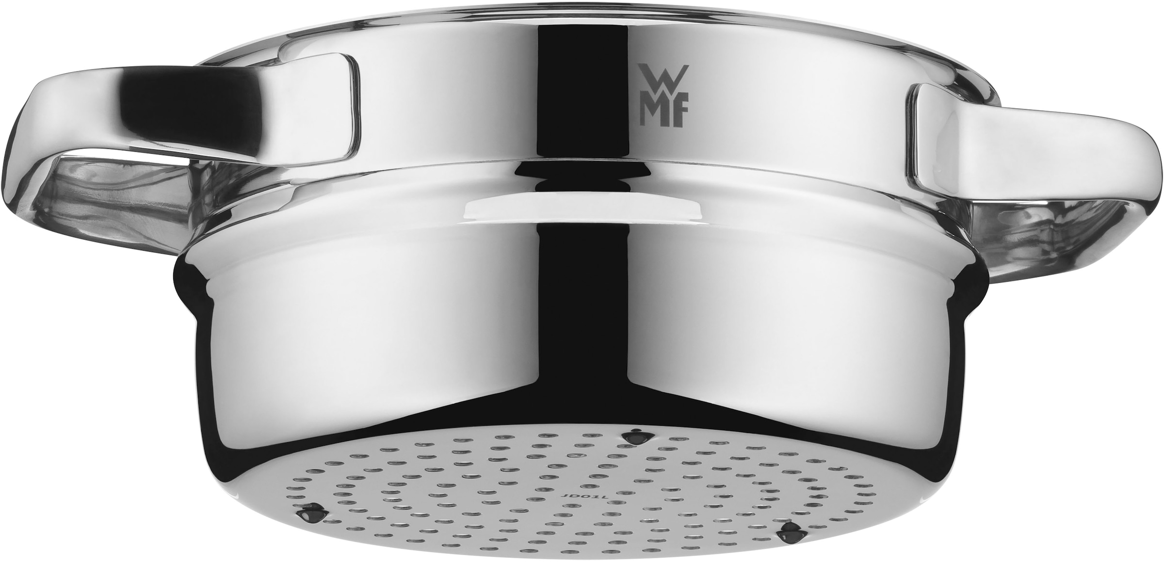 WMF Dampfgareinsatz "Compact Cuisine", 16,5cm, grau, Topfeinsätze, stapelbar, wärmereduzierende Hohlgriffe, spülmaschinengeeignet