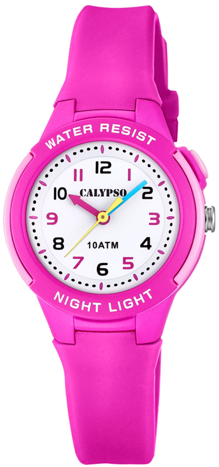 Quarzuhr CALYPSO WATCHES "Sweet Time", pink, Armbanduhren, Kinder, Quarzuhr, Armbanduhr,Kinderuhr,Mädchen,Geschenk,Schulanfang, bis 10bar wasserd.