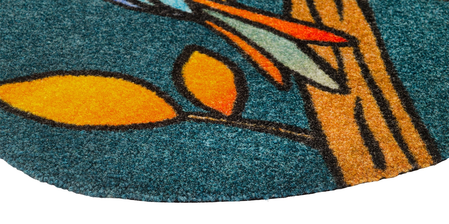 wash+dry by Kleen-Tex Teppich »Morning Choir«, rechteckig, 9 mm Höhe