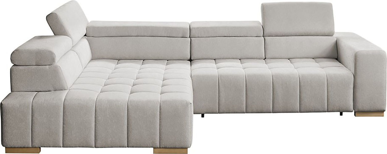 exxpo - sofa fashion Ecksofa "Elianos, hoher Sitzkomfort, aufwendige Kreuzs günstig online kaufen