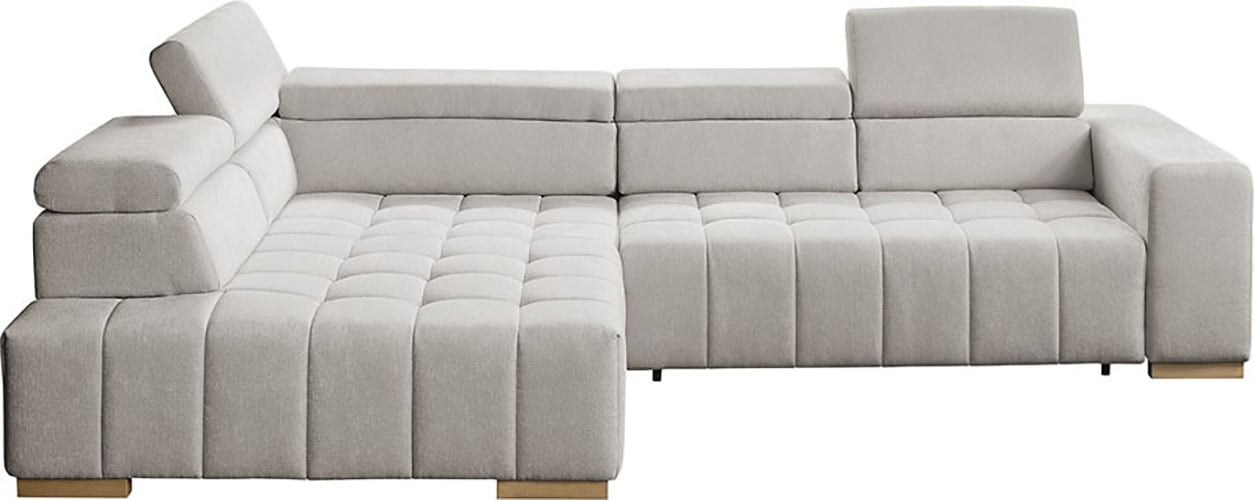 exxpo - sofa fashion Ecksofa "Elianos, hoher Sitzkomfort, aufwendige Kreuzs günstig online kaufen