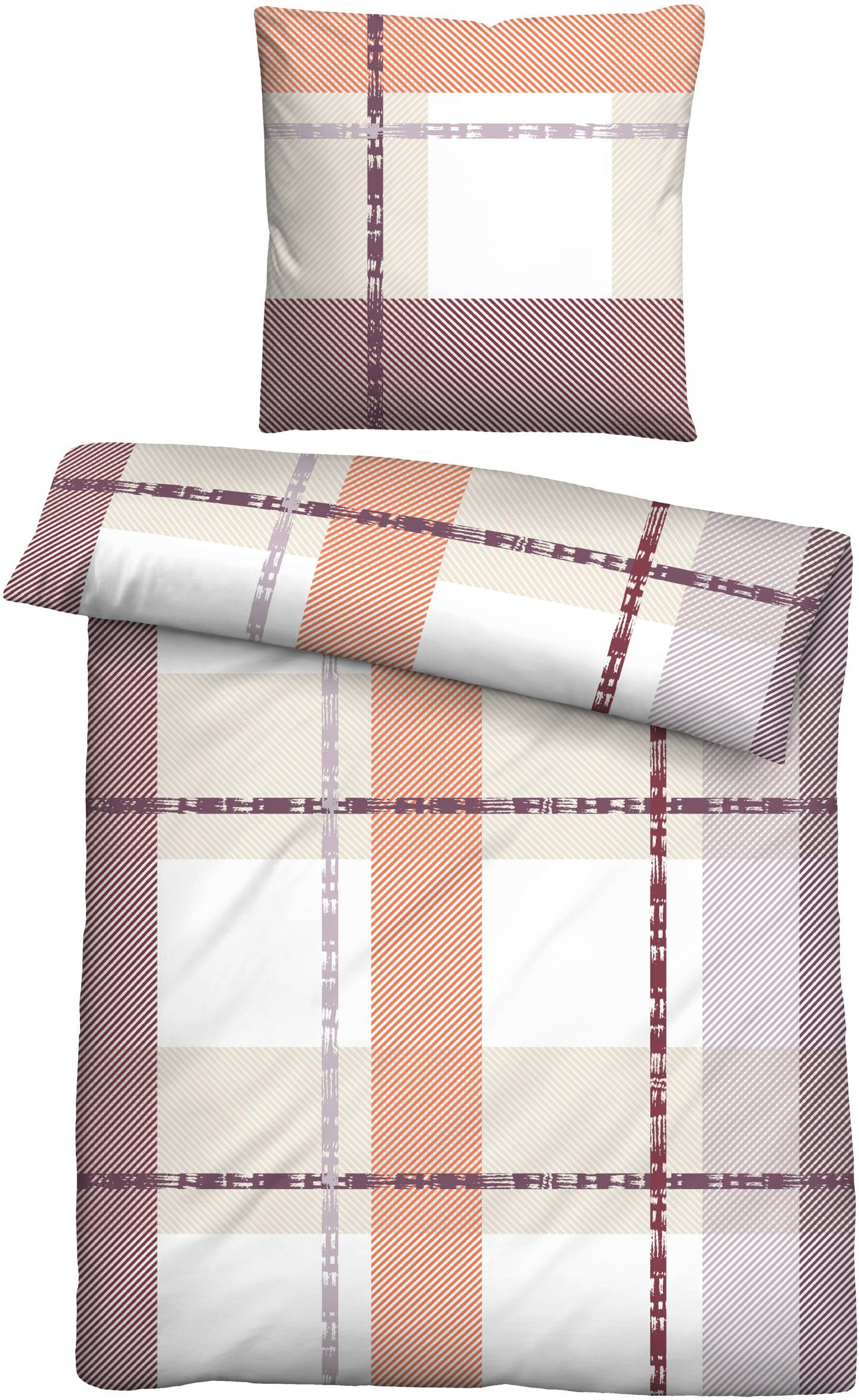 Castell - Markenbettwäsche Bettwäsche "0380746" 2 Stk. Nicki, kuschelig + f günstig online kaufen