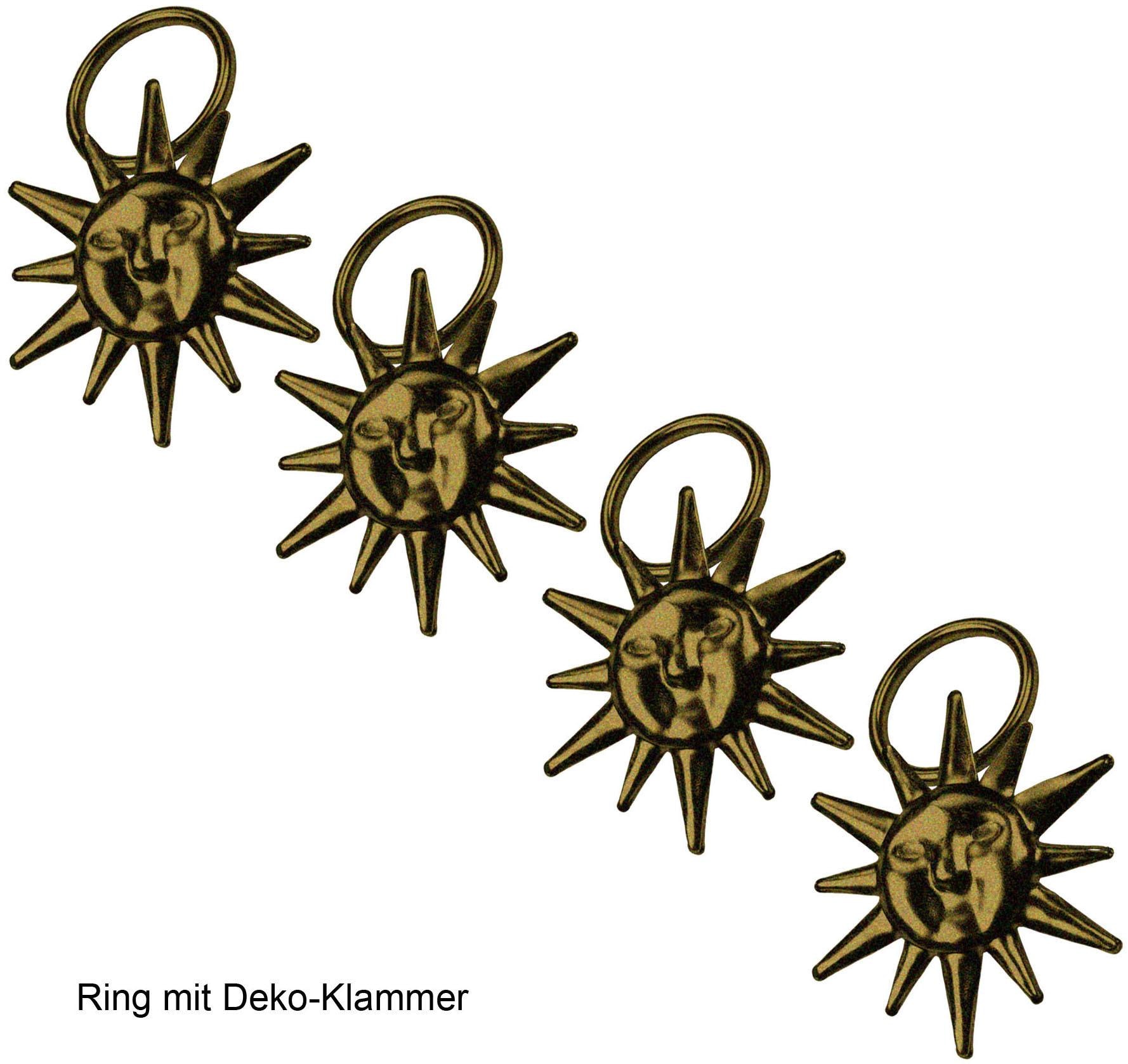Liedeco Gardinenring "Sonne" für Gardinenstangen Ø 16 mm günstig online kaufen