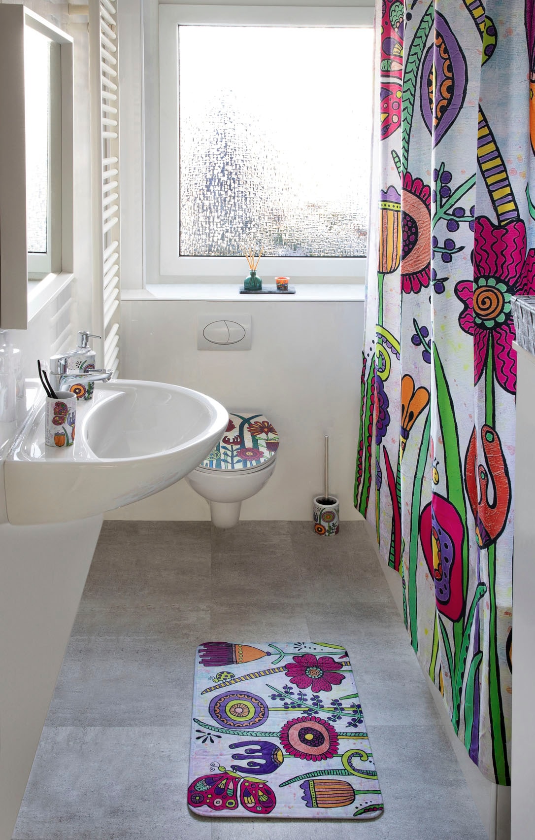 WENKO Seifenspender »Rollin'Art Full Bloom«, aus hochwertiger Keramik