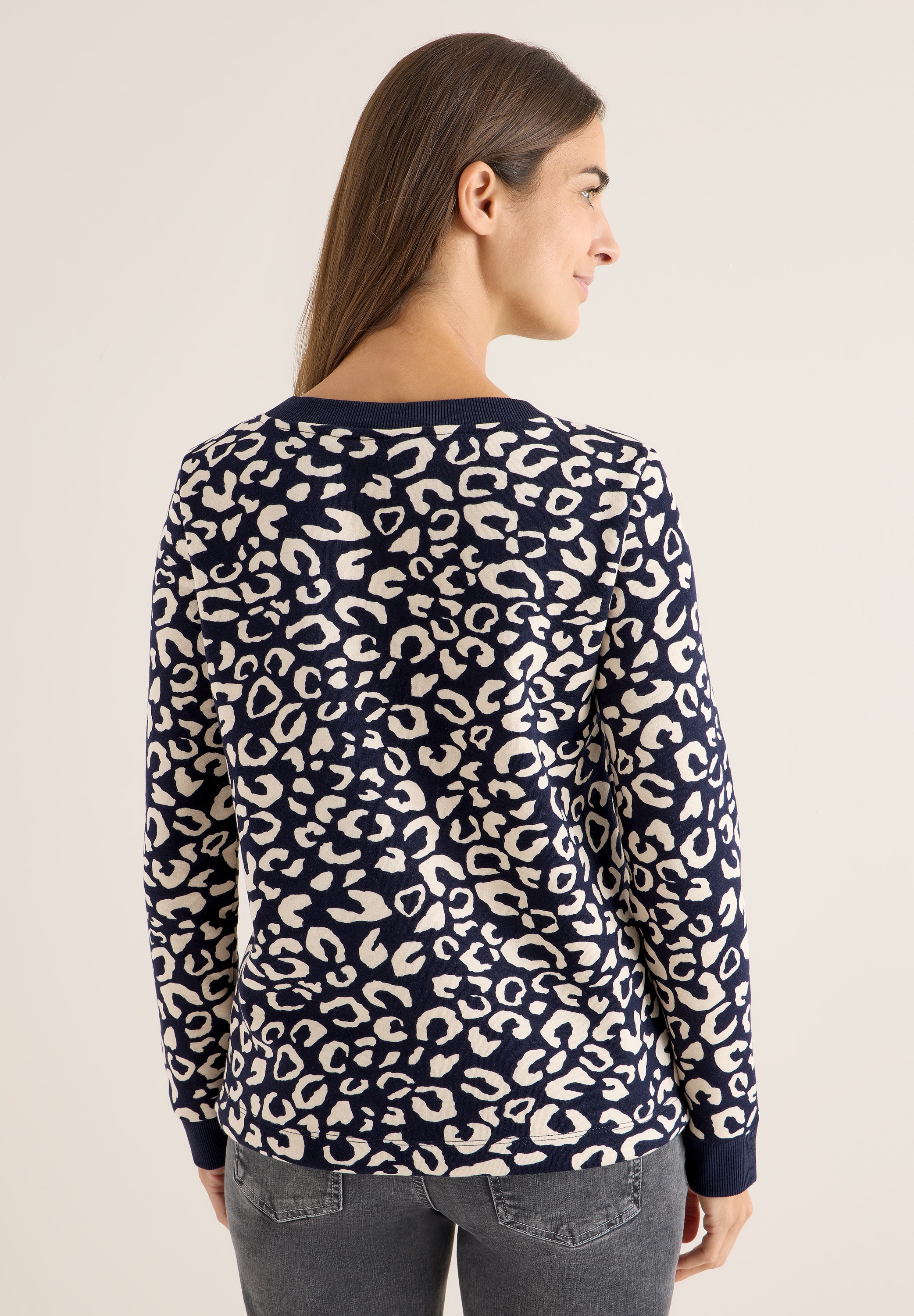 Cecil Sweatshirt, mit Tunnelzug am Saum