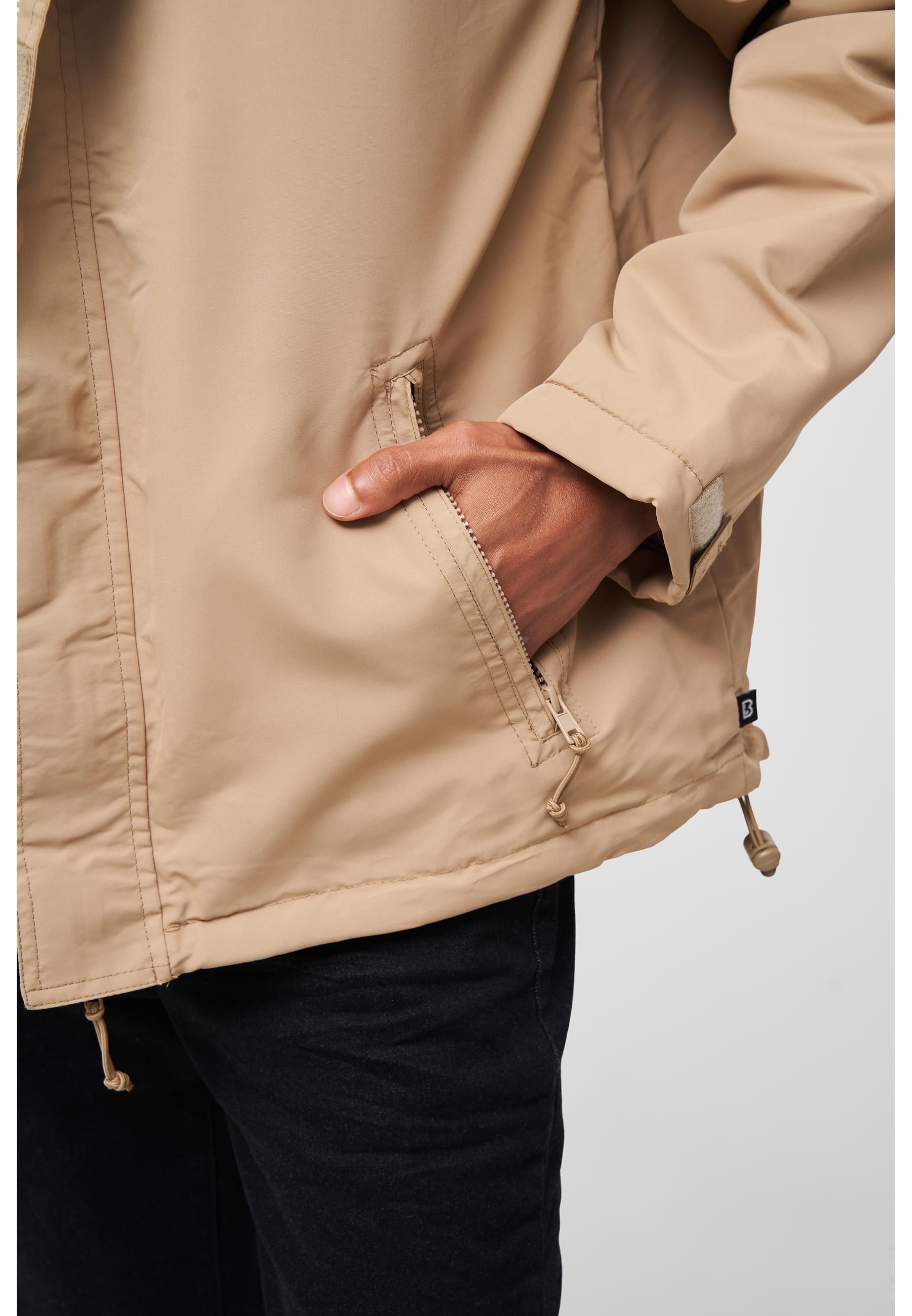 Brandit Allwetterjacke »Brandit Herren Windbreaker Frontzip«, (1 St.), mit Kapuze