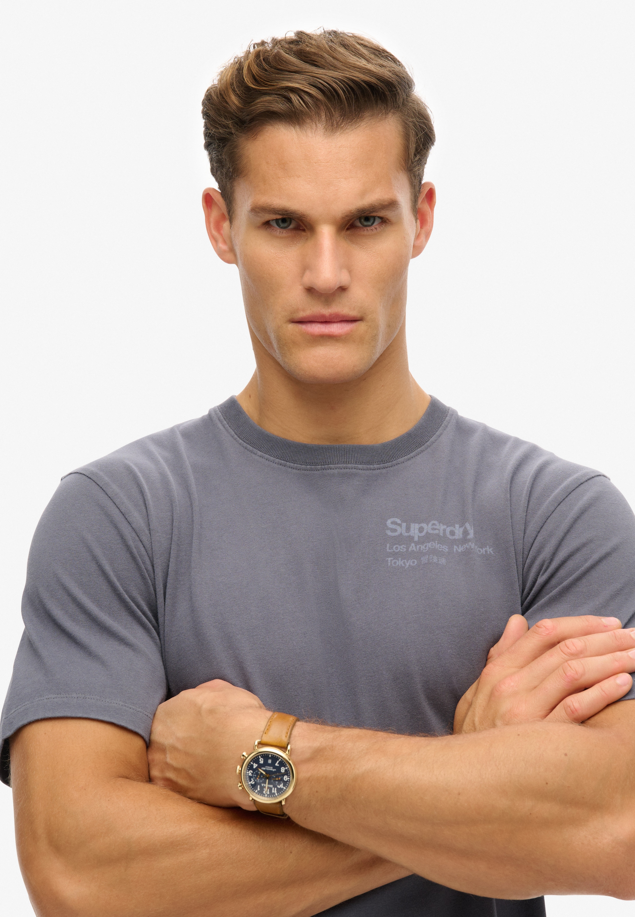 Superdry Rundhalsshirt »CORE LOGO CITY T SHIRT«