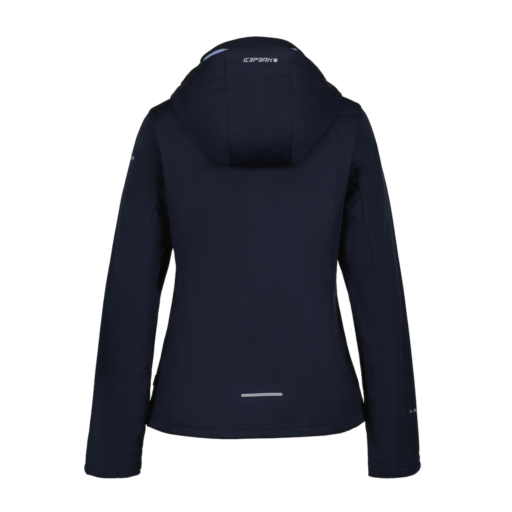 Icepeak Softshelljacke »D SOFTSHELLJACKE BOISE«, mit Kapuze