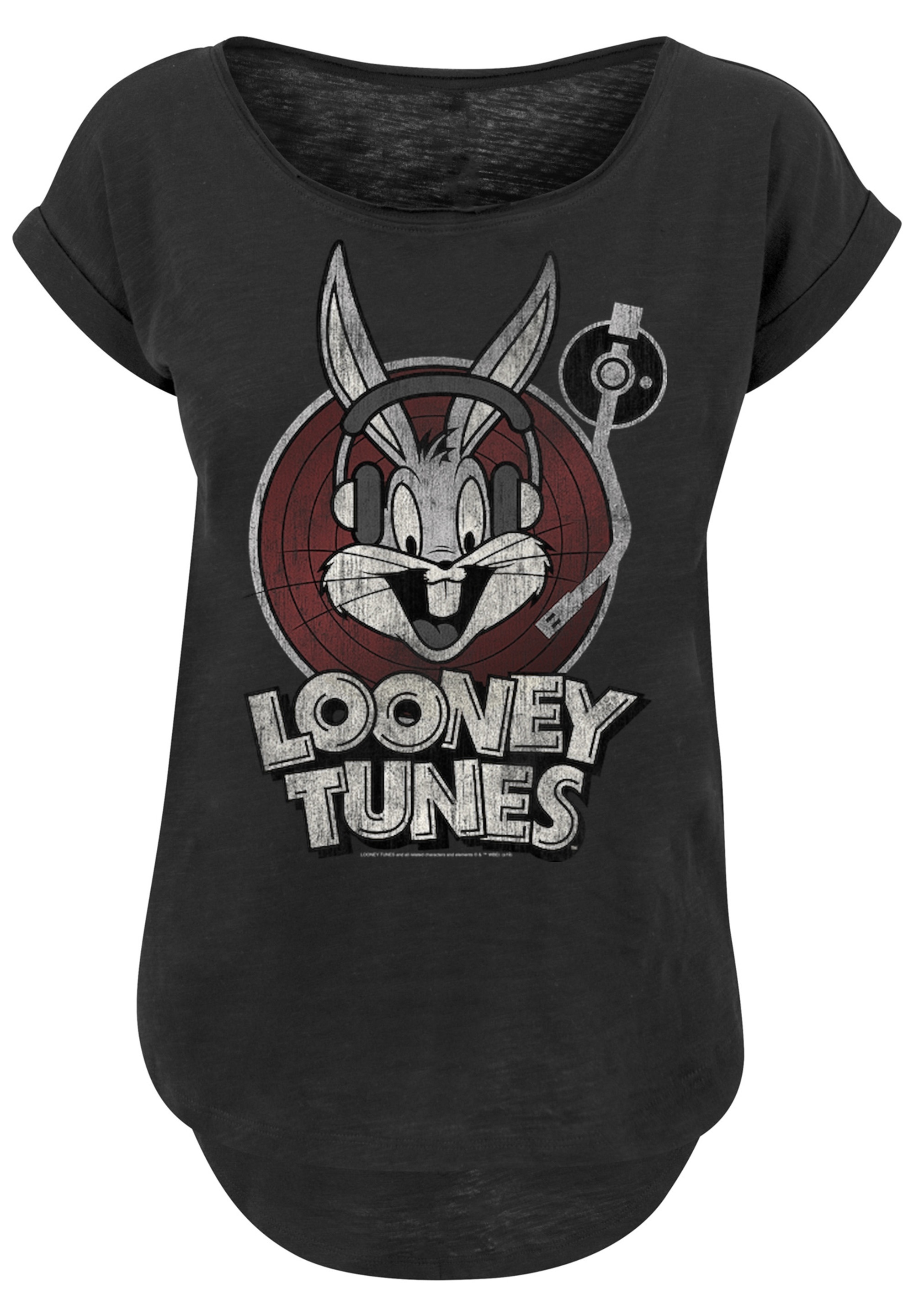 F4NT4STIC T-Shirt »Looney Tunes Bugs Bunny'«, Print