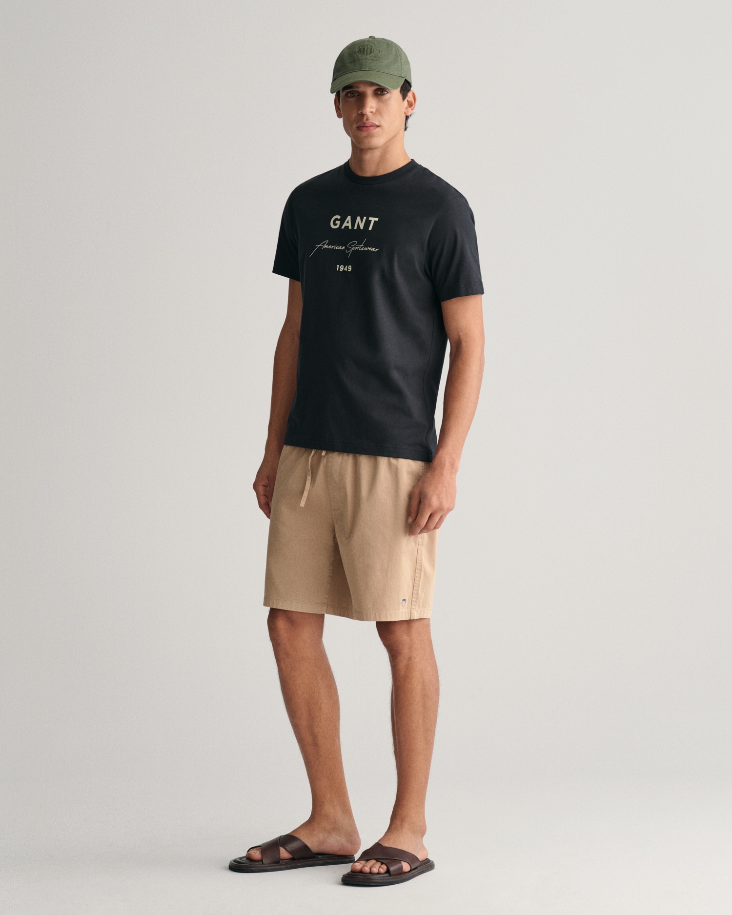 Gant Shorts »DRAWSTRING LOGO SHORTS«, mit elastischem Bund und Kordelzug