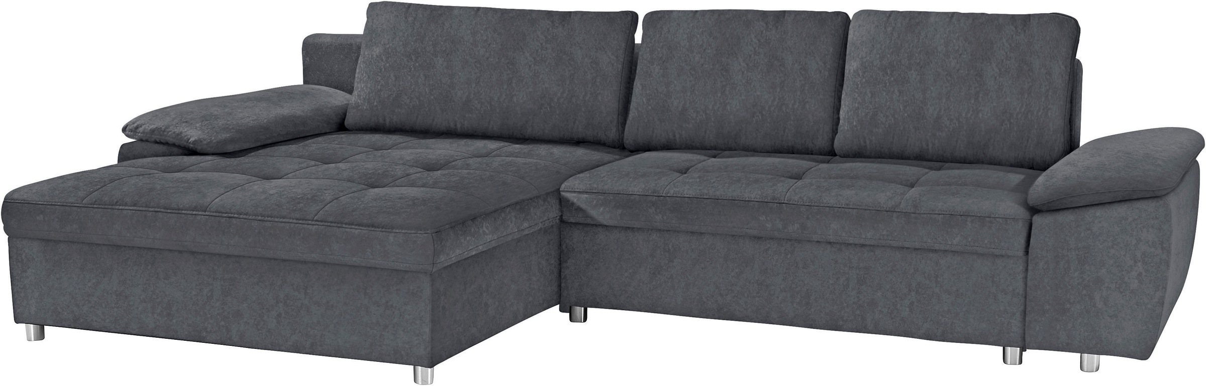 sit&more Ecksofa "Labene L-Form", wahlweise mit Bettfunktion und Bettkasten günstig online kaufen