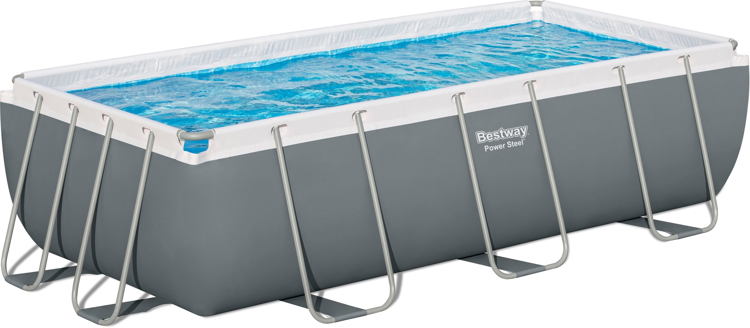 Bestway Framepool "Power Steel™", (Set), 404 x 201 x 100 cm günstig online kaufen