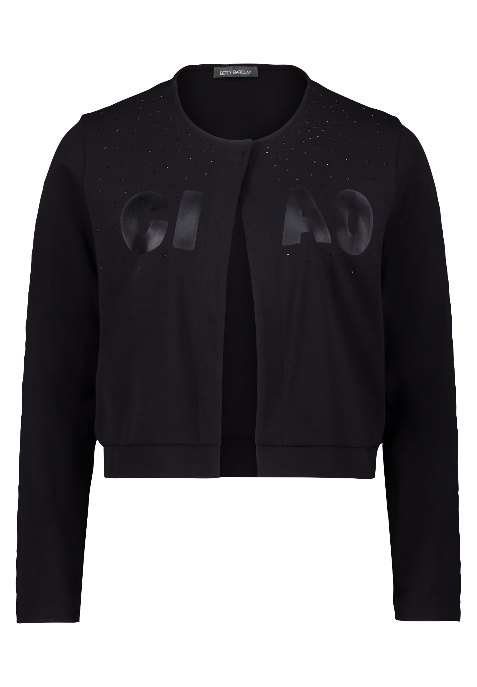 Betty Barclay Sweatjacke »Betty Barclay Damen Shirtjacke mit Rundhalsausschnitt«