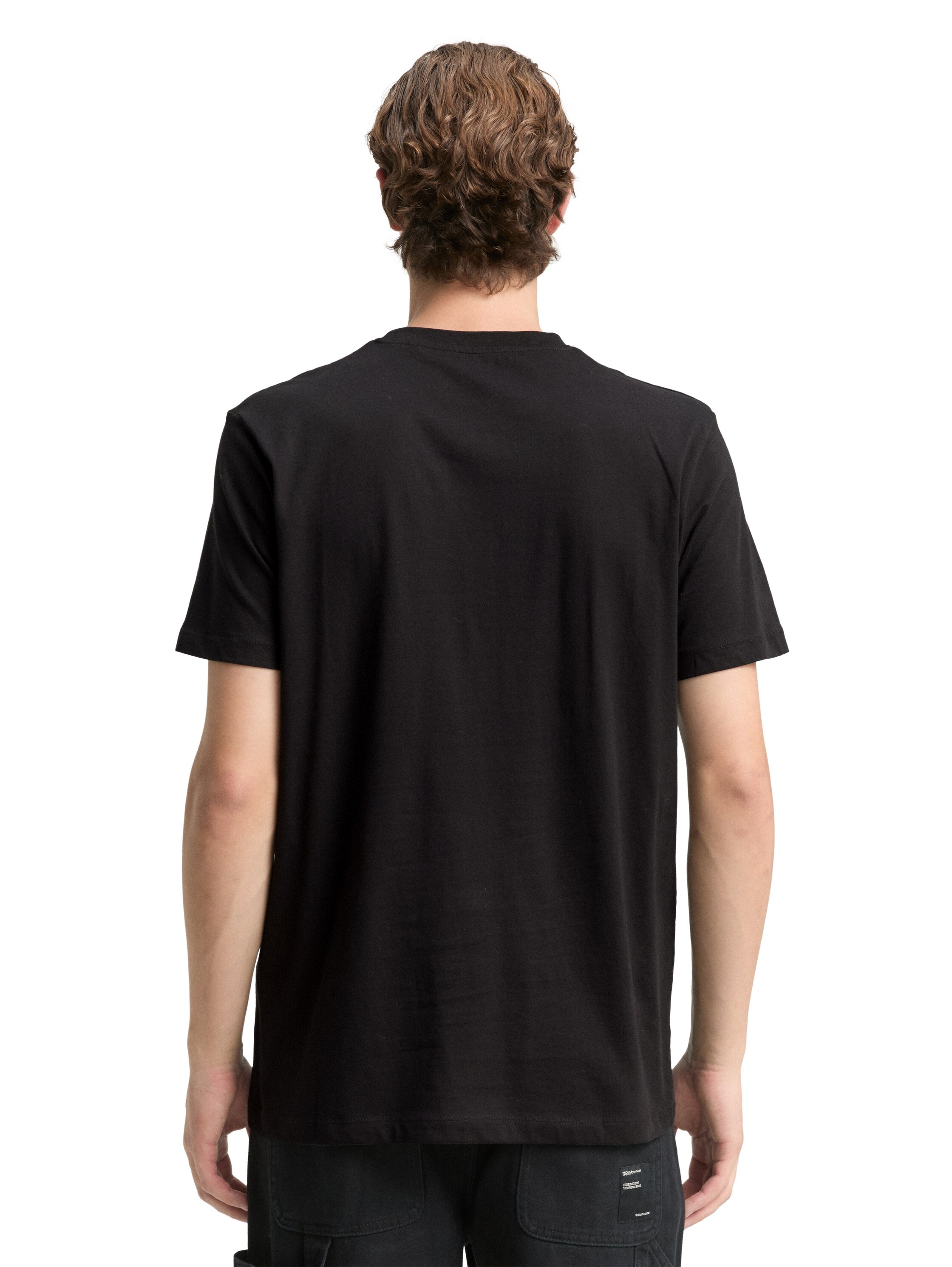 TOM TAILOR Denim T-Shirt mit Logofrontprint günstig online kaufen