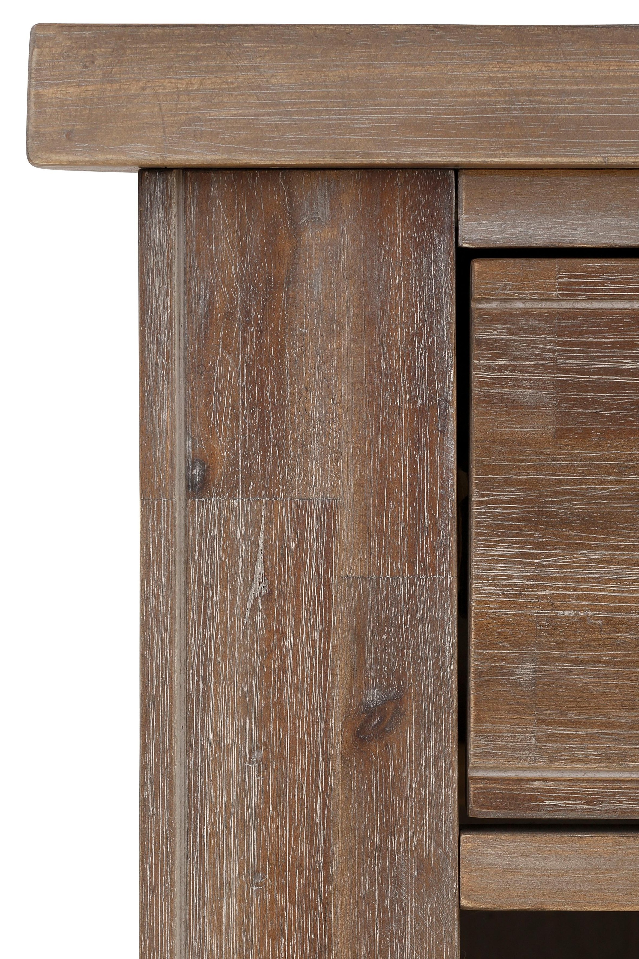 Home affaire Sideboard »Magnolia«, Kommode im rustikalem Flair, aus massivem Akazienholz