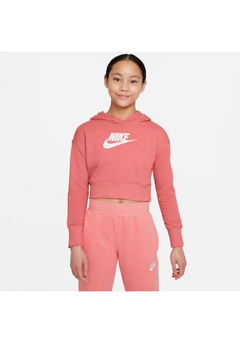 Nike Sportswear Kapuzensweatshirt »Club Big Kids' (Girls') French Terry Cropped Hoodie« kaufen