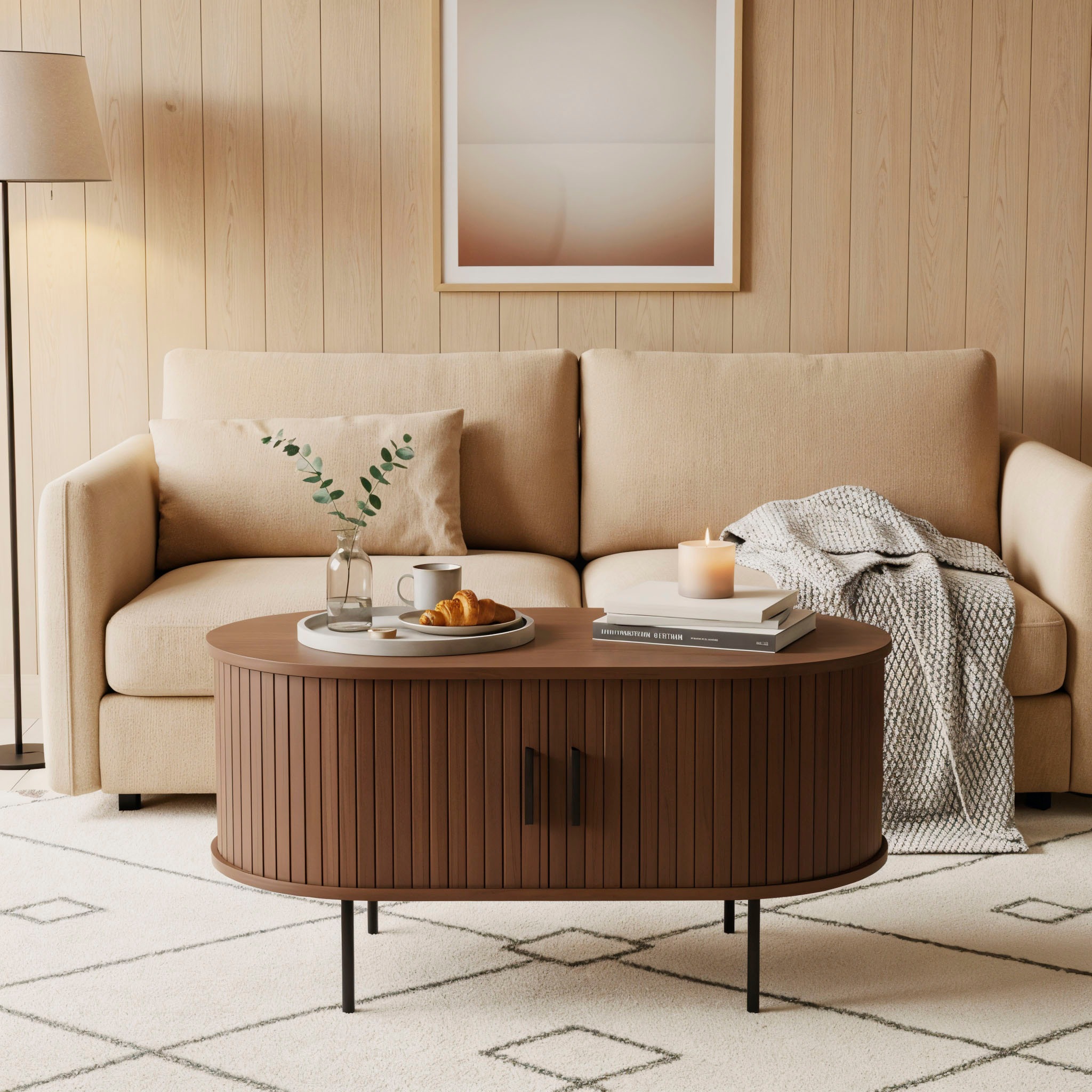 Möbilia Couchtisch 2 Schiebetüren günstig online kaufen