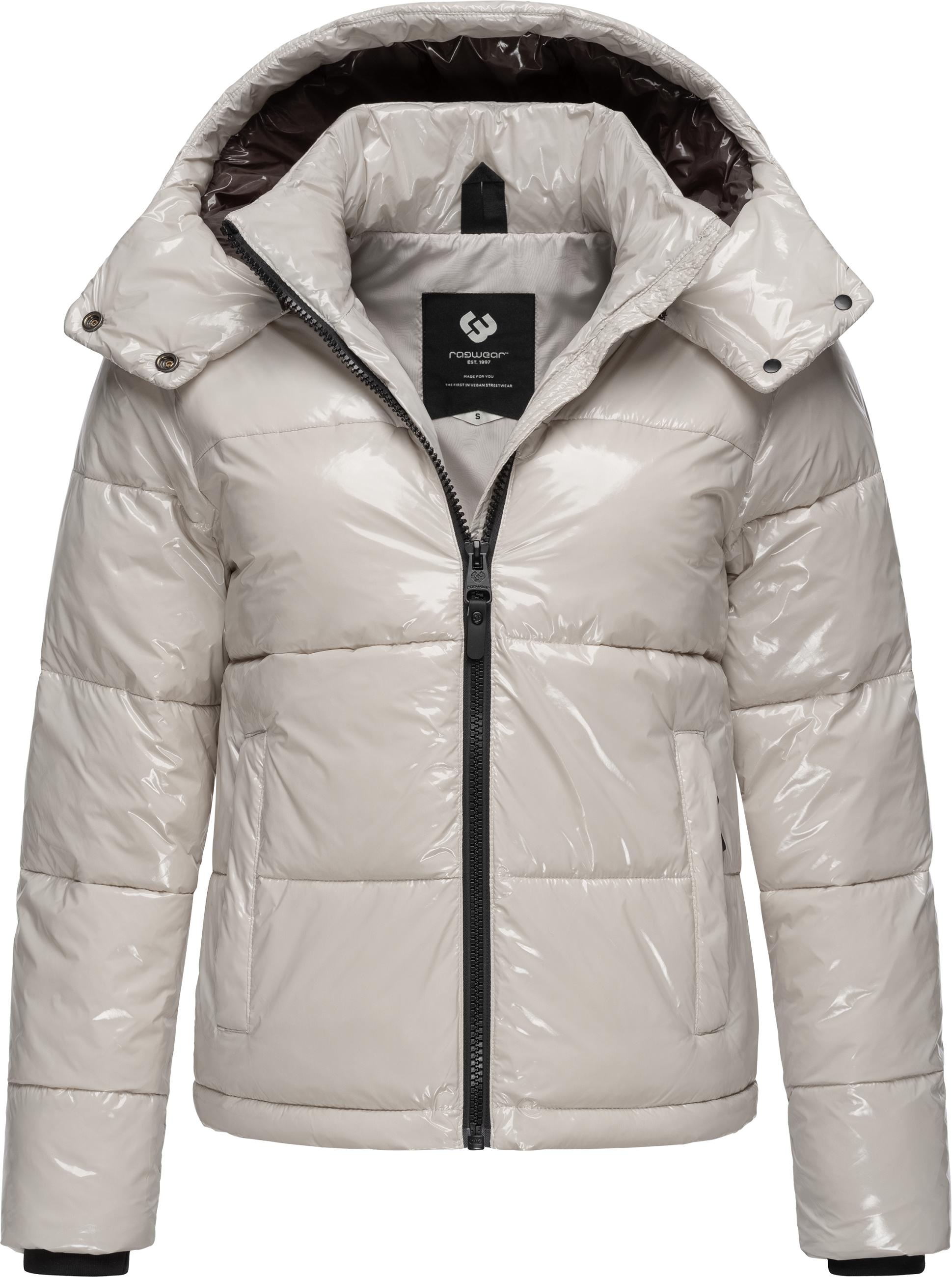 Ragwear Steppjacke »Roobie«, mit Kapuze, super stylische, gänzende Damen Winterjacke