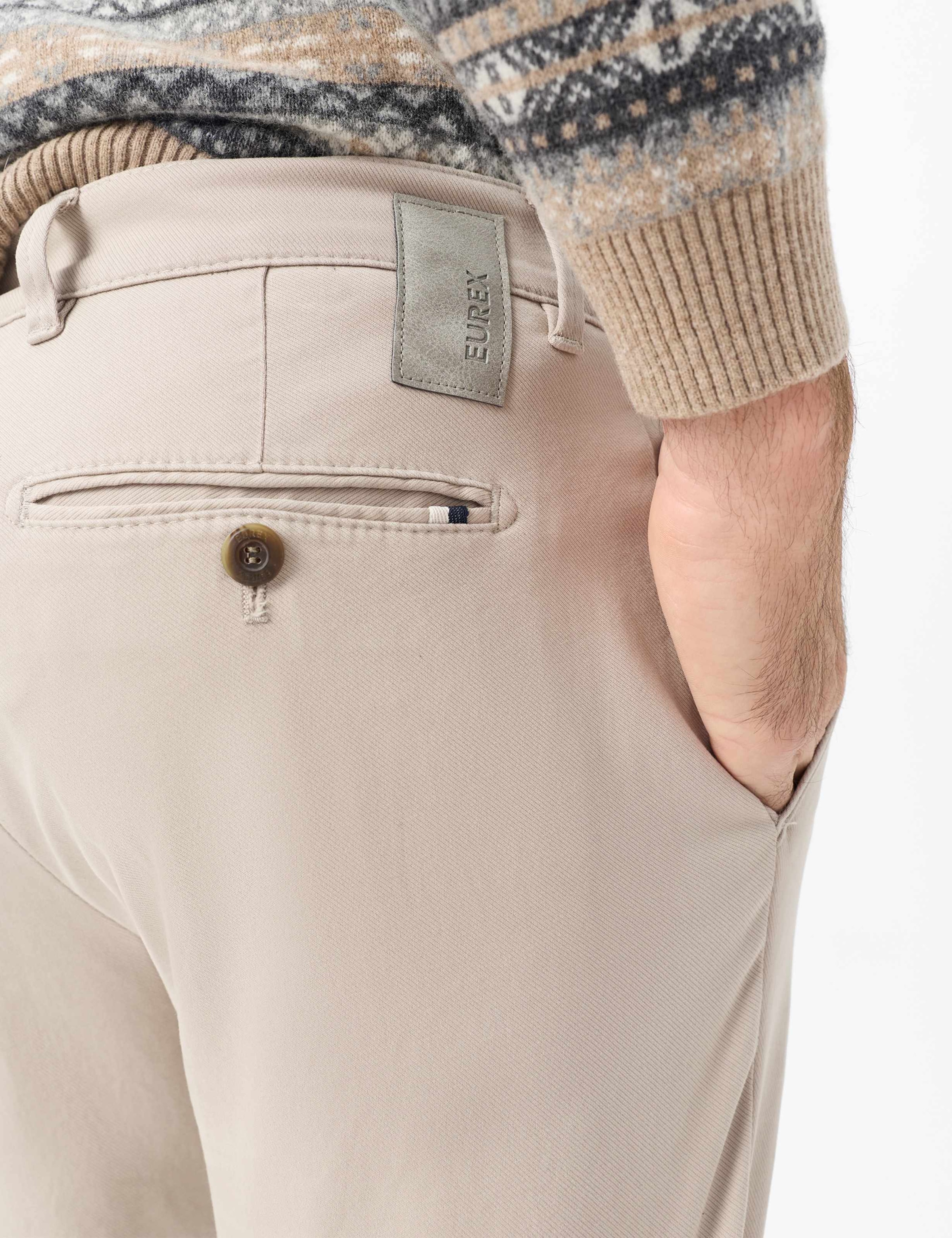 EUREX by BRAX Chinohose »Style JOHN«  Twill: Flatfronthose im Modern Regular Fit