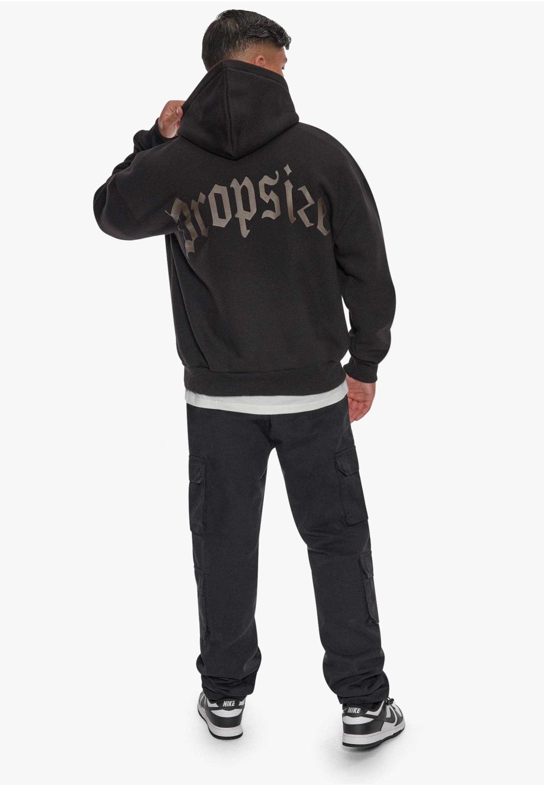 Dropsize Kapuzensweatshirt »Dropsize Herren Heavy Backlogo Hoodie«