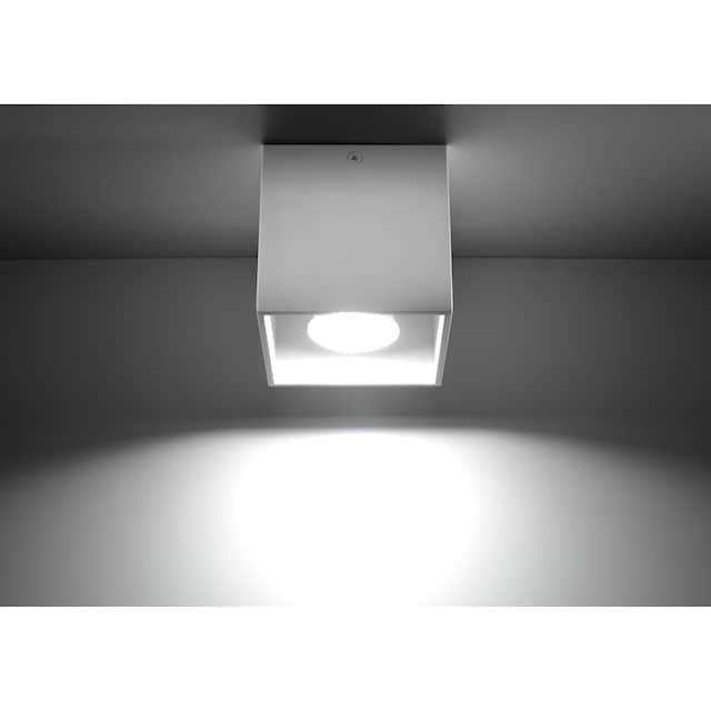SOLLUX lighting Deckenleuchte »QUAD«, 1 flammig-flammig, Deckenlampe | BAUR