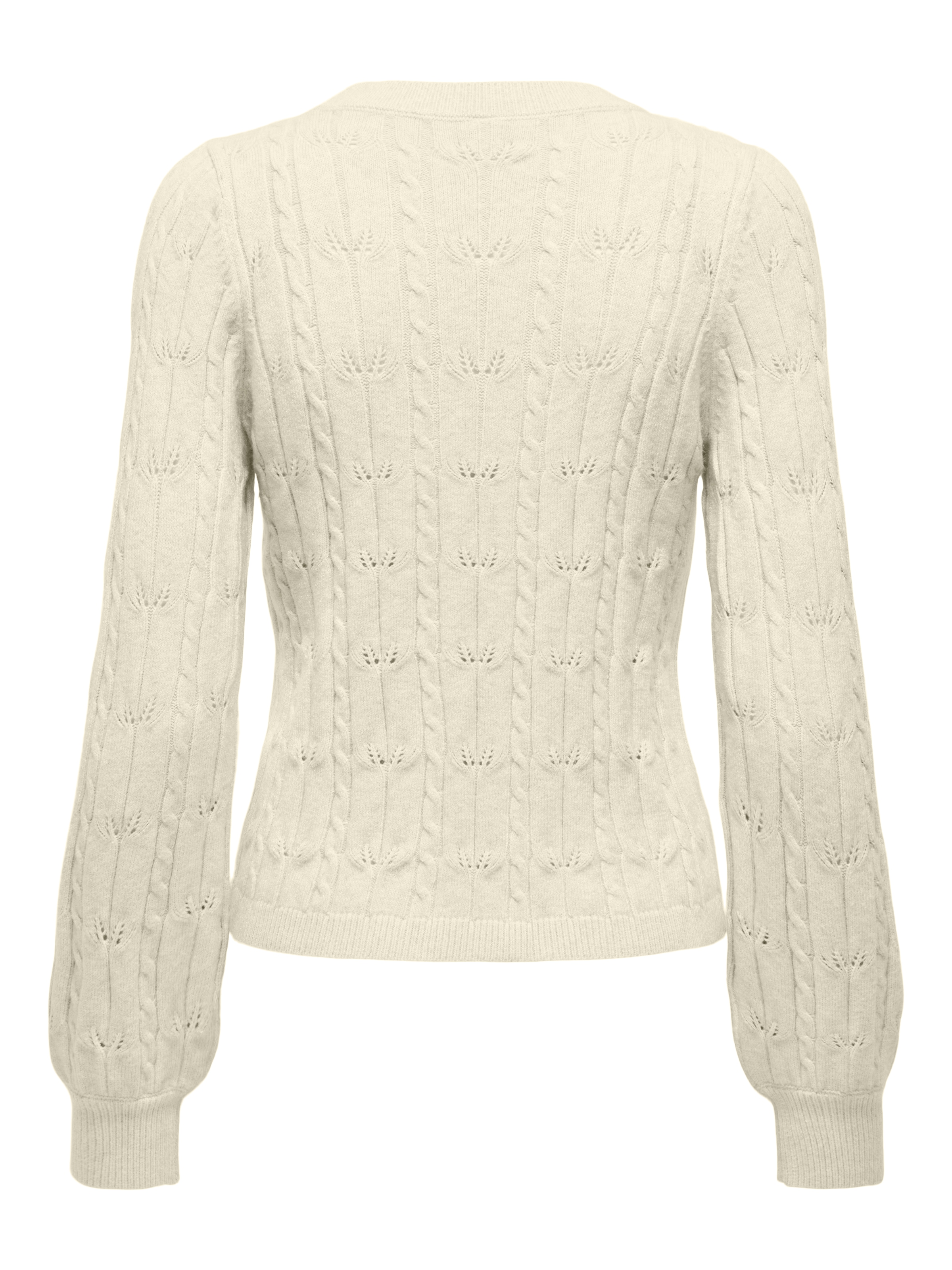 ONLY Strickpullover »ONLKATIA LS STRUCTURE O-NECK PULL CC KNT«