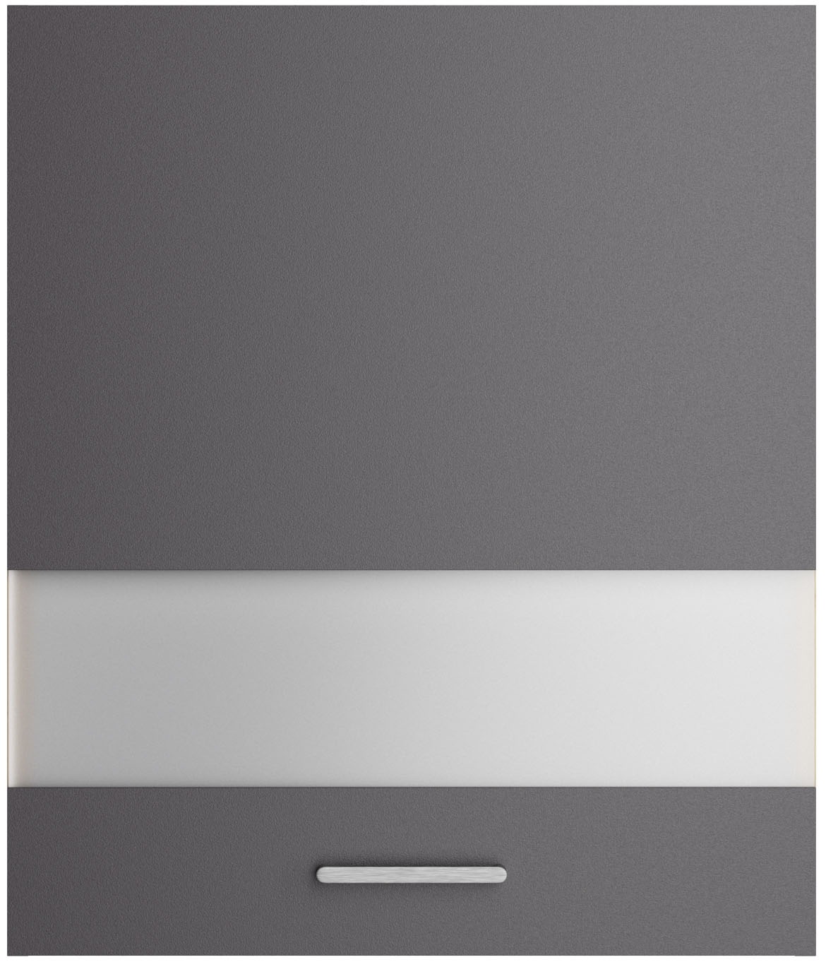 KOCHSTATION Hängeschrank »KS-Lucy« Breite 60 cm, mit 1 Segmentglastür, 2 Einlegeböden, Soft-Close