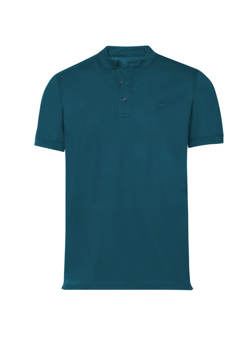 Trigema Poloshirt "TRIGEMA Poloshirt mit Stehkragen" 1 Stk. tlg. günstig online kaufen